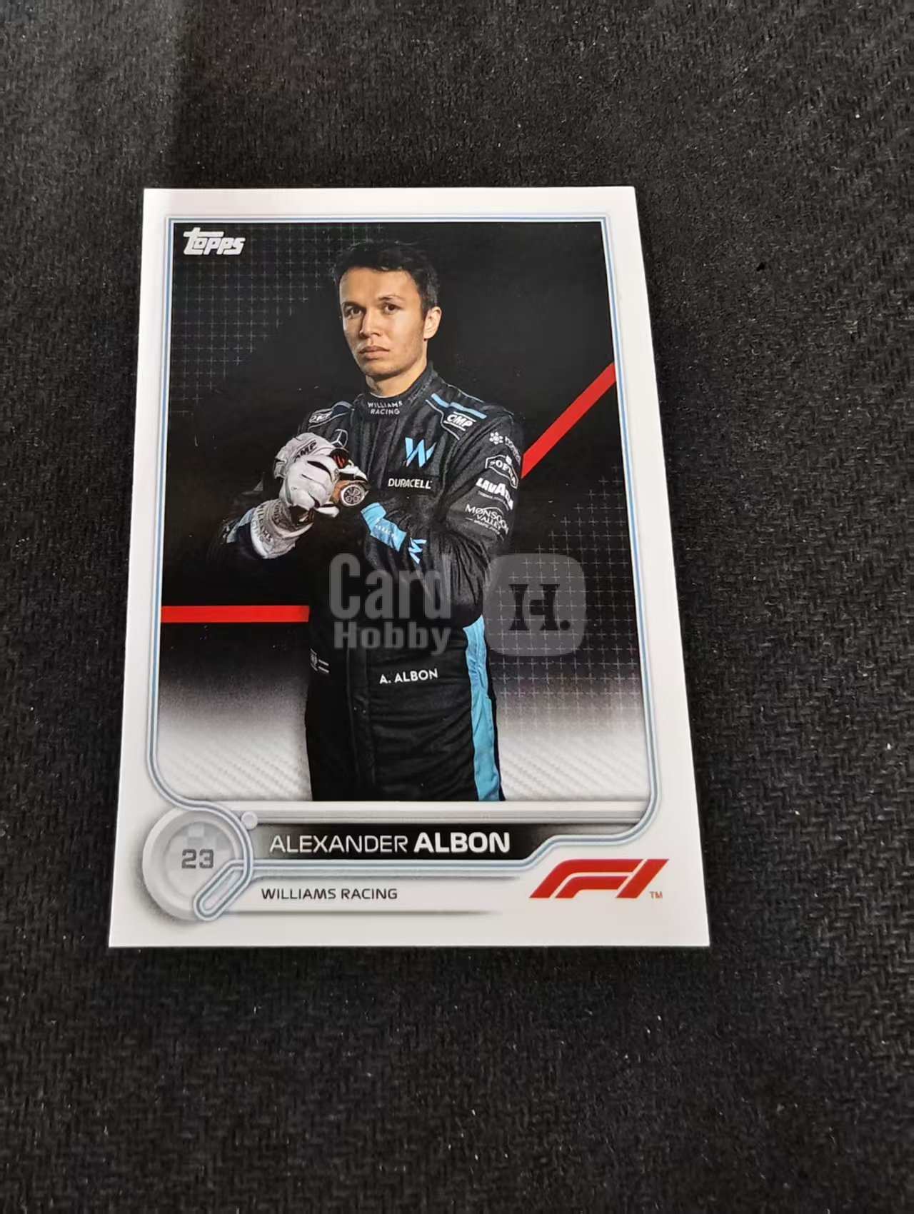 2022 Topps Chrome F1 Alexander Albon F1 威廉姆斯 亚历山大 阿尔本 划痕 边角瑕疵@54