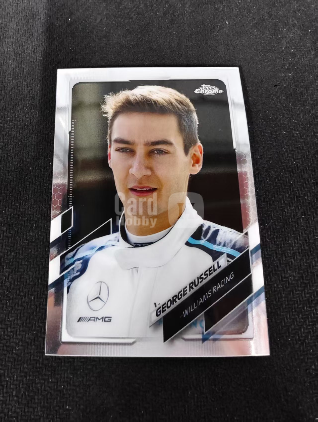 2021 Topps Chrome George Russell F1 威廉姆斯车队 乔治 拉塞尔 划痕 边角瑕疵 #39