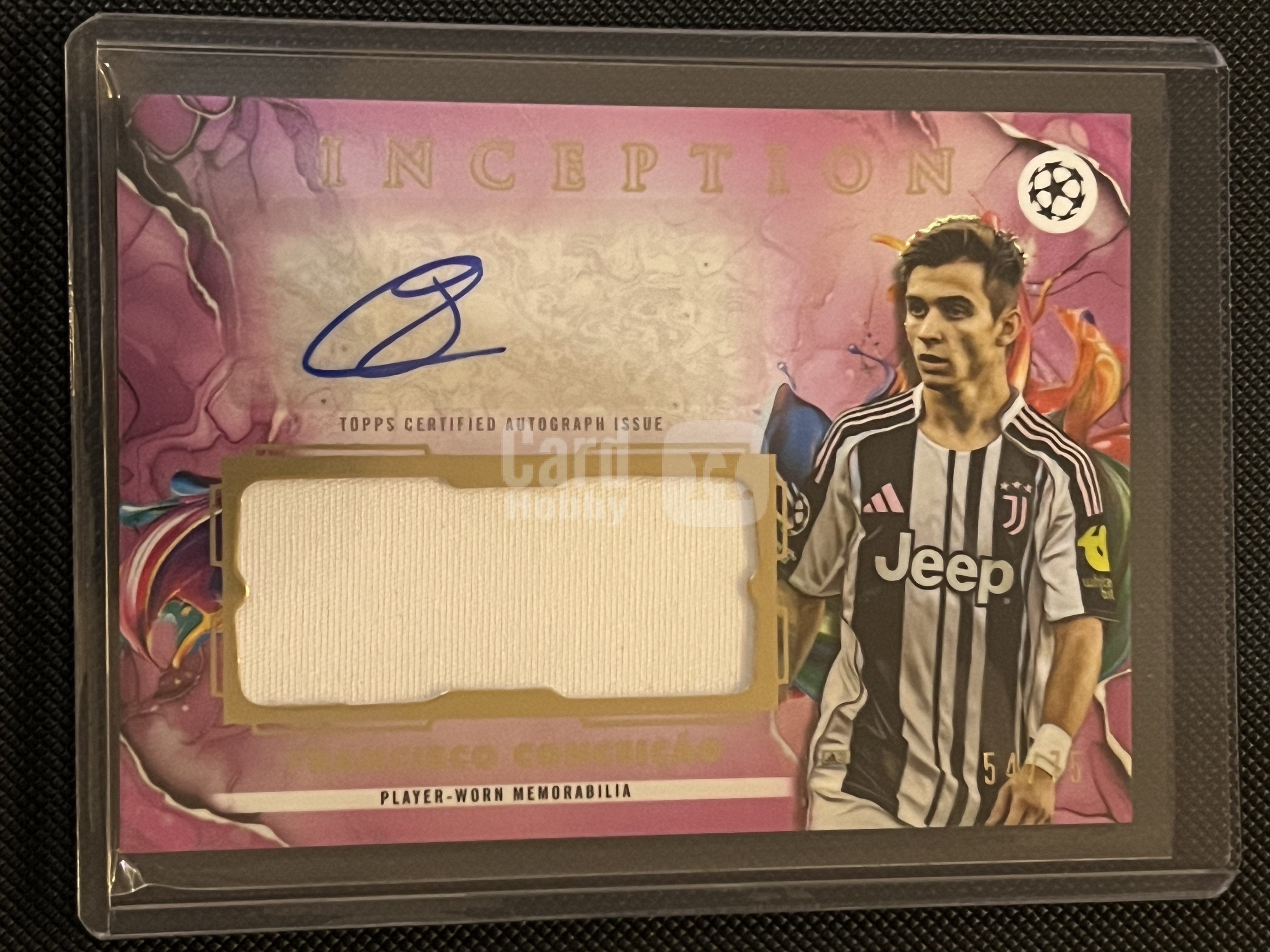 2026 Topps Inception Francisco Conceicao #IAP-FC 尤文图斯 弗朗西斯科·孔塞桑 75编 粉平行 球衣 签字卡!!凑套必备!!