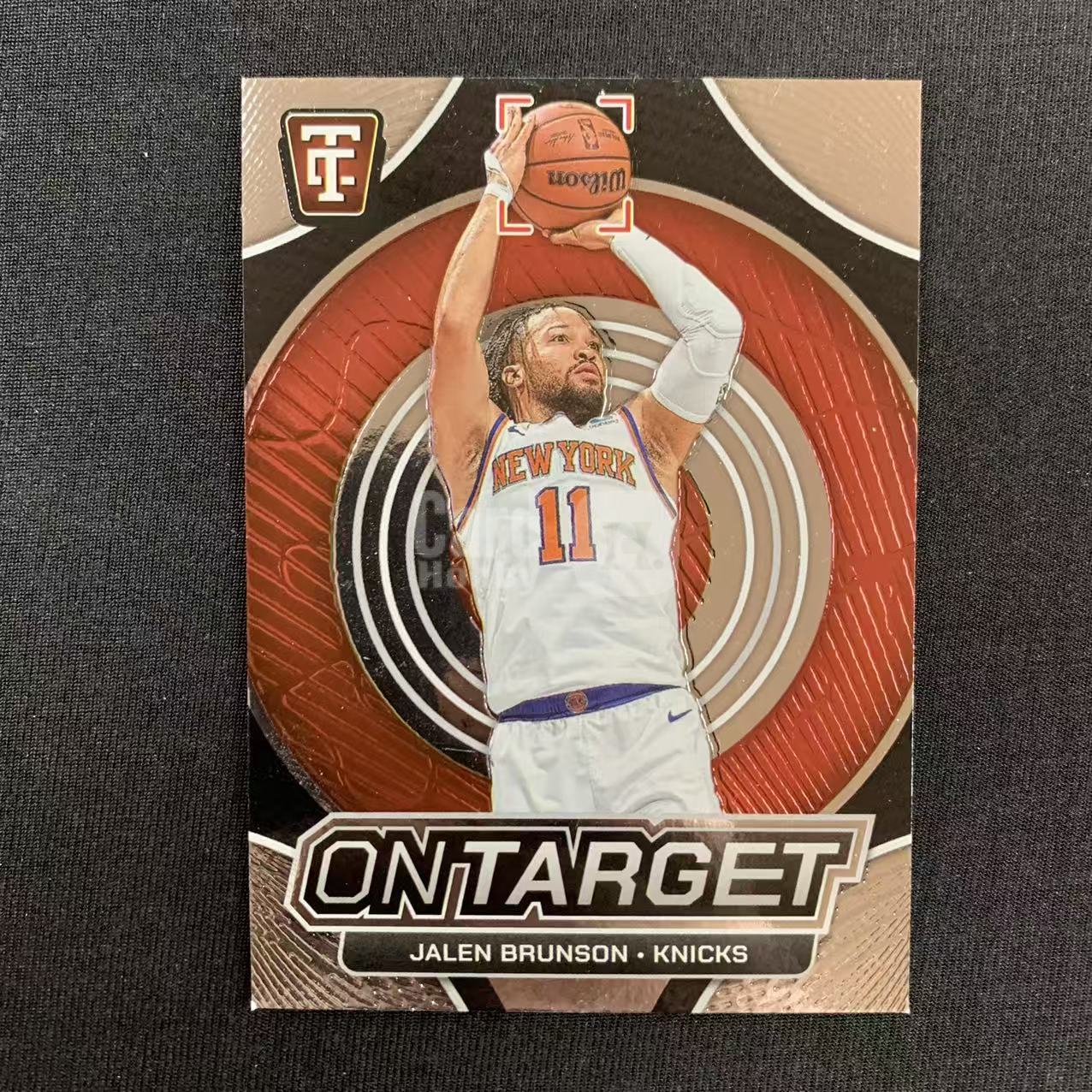 2024‑25 Panini Totally Certified Jalen Brunson 杰伦 布伦森 尼克斯 On Target 特卡 收藏必备