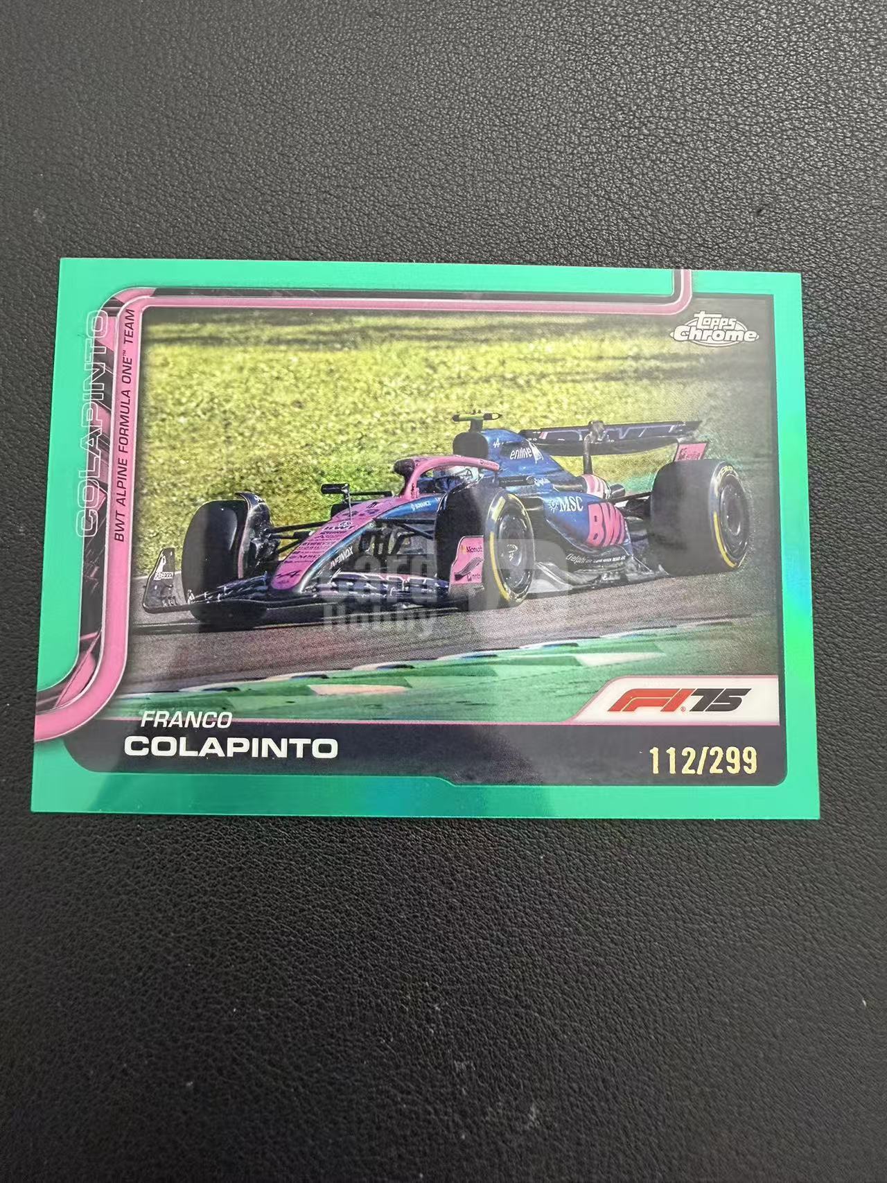 2025 Topps Chrome F1 弗兰科 科拉平托 阿尔派 299编 折射 卡品如图 53