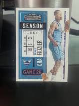 2020-21 Panini Contenders Terry Rozier 球票 特里 罗切尔 黄蜂 Season Ticket 赛季球票 篮 白边白角 不保卡品 卡品如图