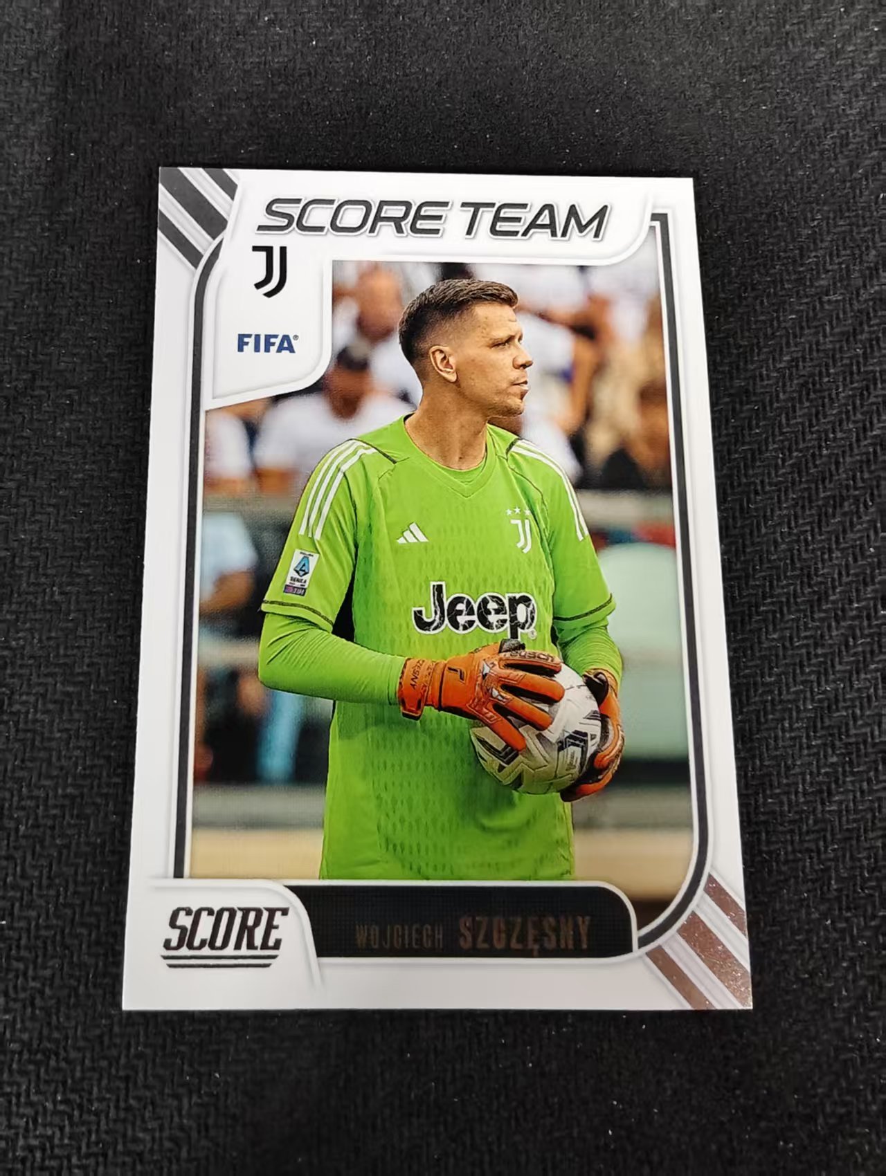 【可合并,不累计】2023-24 Panini Score Wojciech Szczesny 斯泽斯尼 尤文图斯 FIFA 特卡 划痕 边角瑕疵 #12