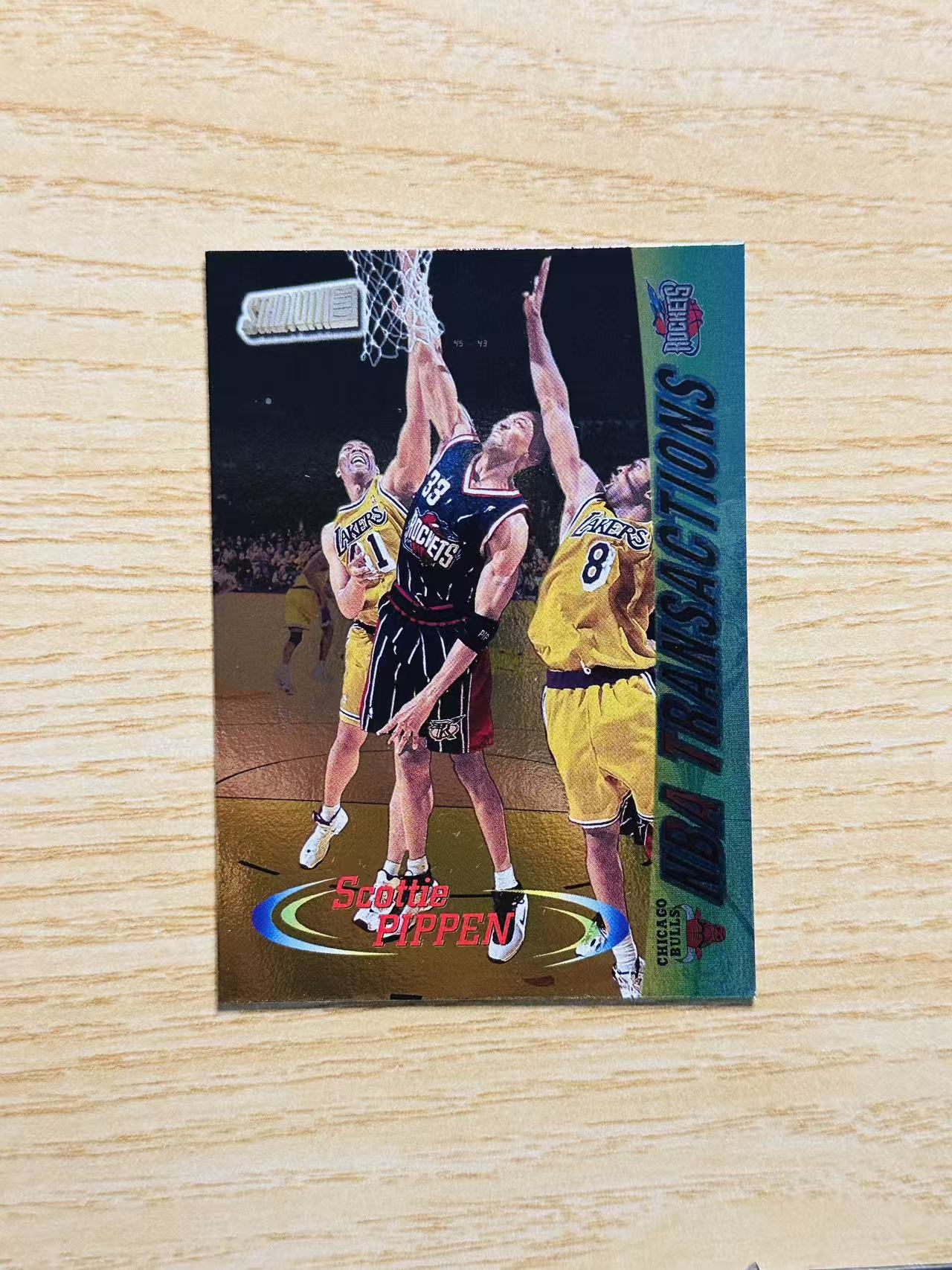 1999 Topps Stadium Club Scottie Pippen 嘿嘿代卖 老卡 老特 斯科蒂 皮蓬 蝙蝠侠 火箭 皮二爷 亮面选图 收藏必备