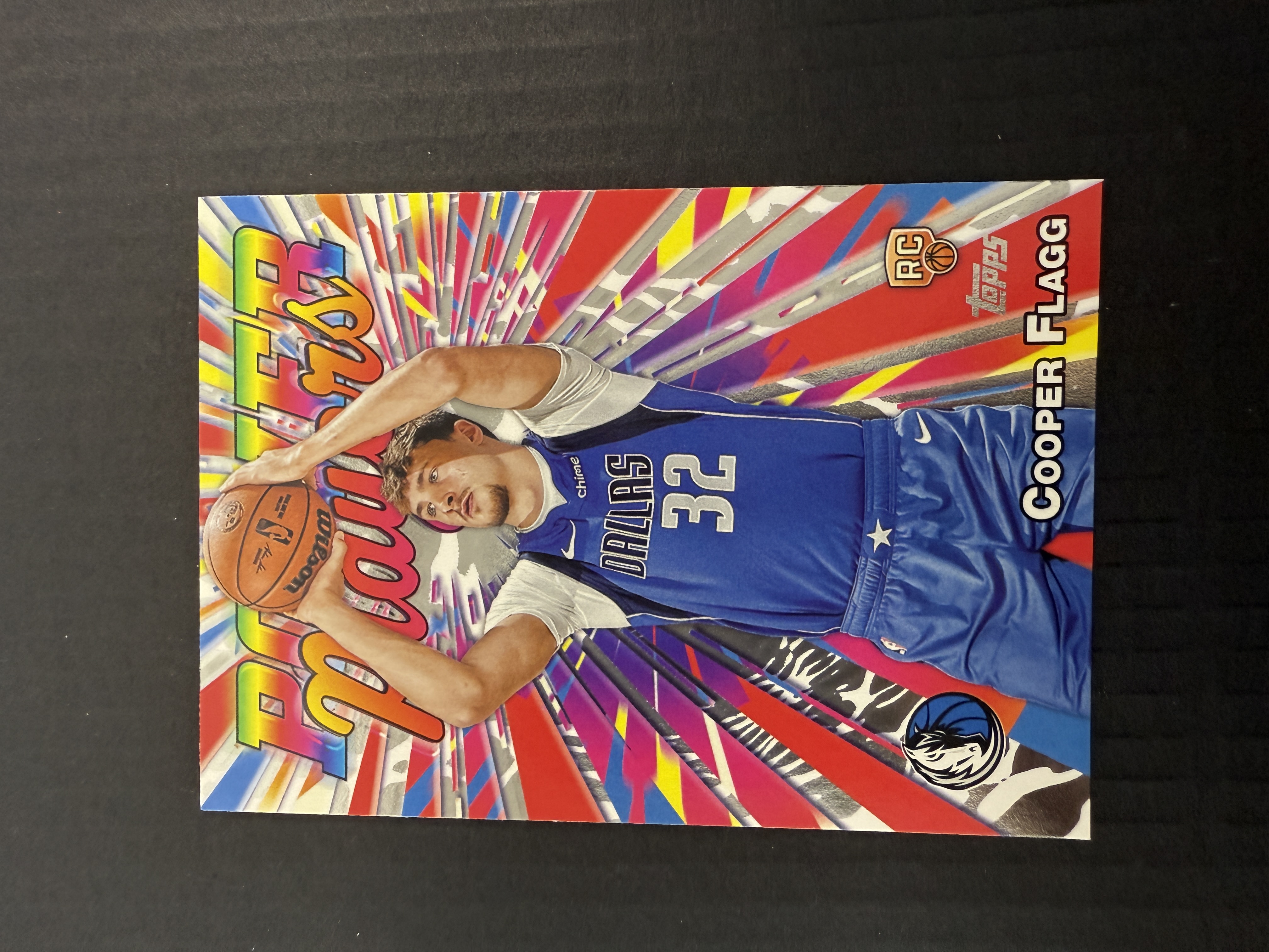 【GOAT山羊拍卖】航 2025-26赛季 topps系列 弗拉格 flagg 新秀power特卡 少见 独行侠超新星 品相如图