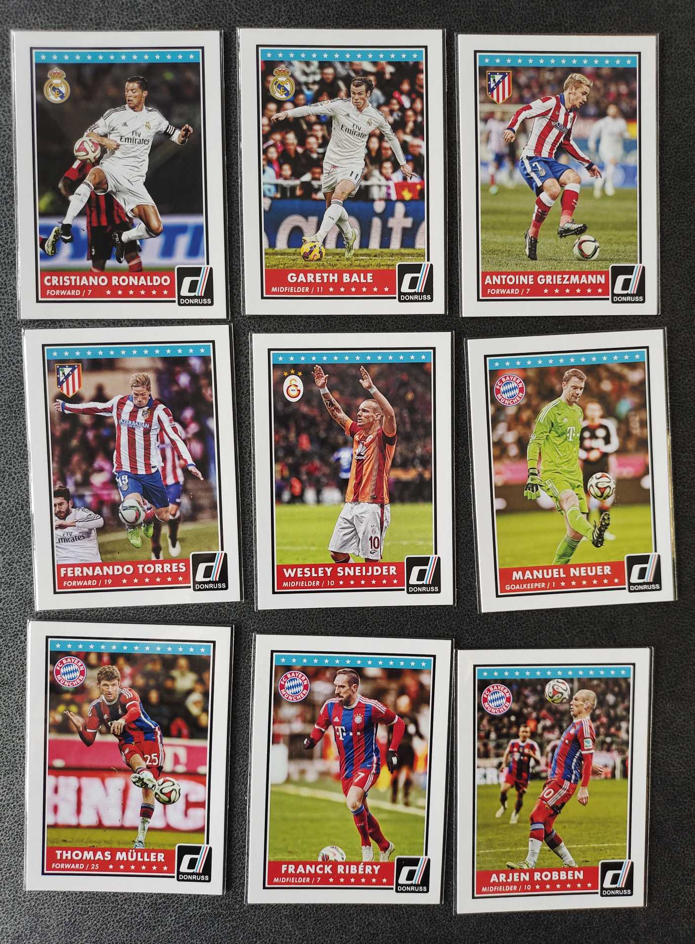 2015 Panini Donruss Lionel Messi 杜蕾斯 巴萨 巴塞罗那 皇家马德里 拜仁慕尼黑 格列兹曼 C罗 梅西 内马尔 伊布拉希莫维奇 葡萄牙 阿根廷 巴西 整套 100张齐