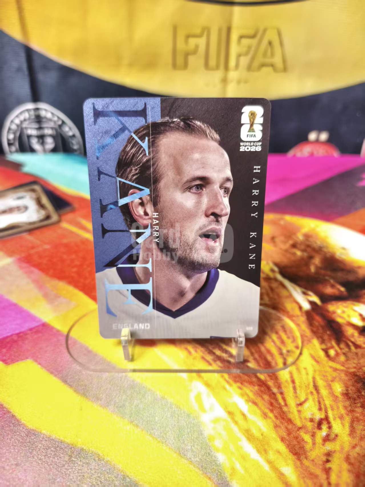 2026 Panini World Cup 卡游 帕尼尼 世界杯 大头 巨星特卡 英格兰 Harry Kane 凯恩 实卡好看 收藏凑套必备