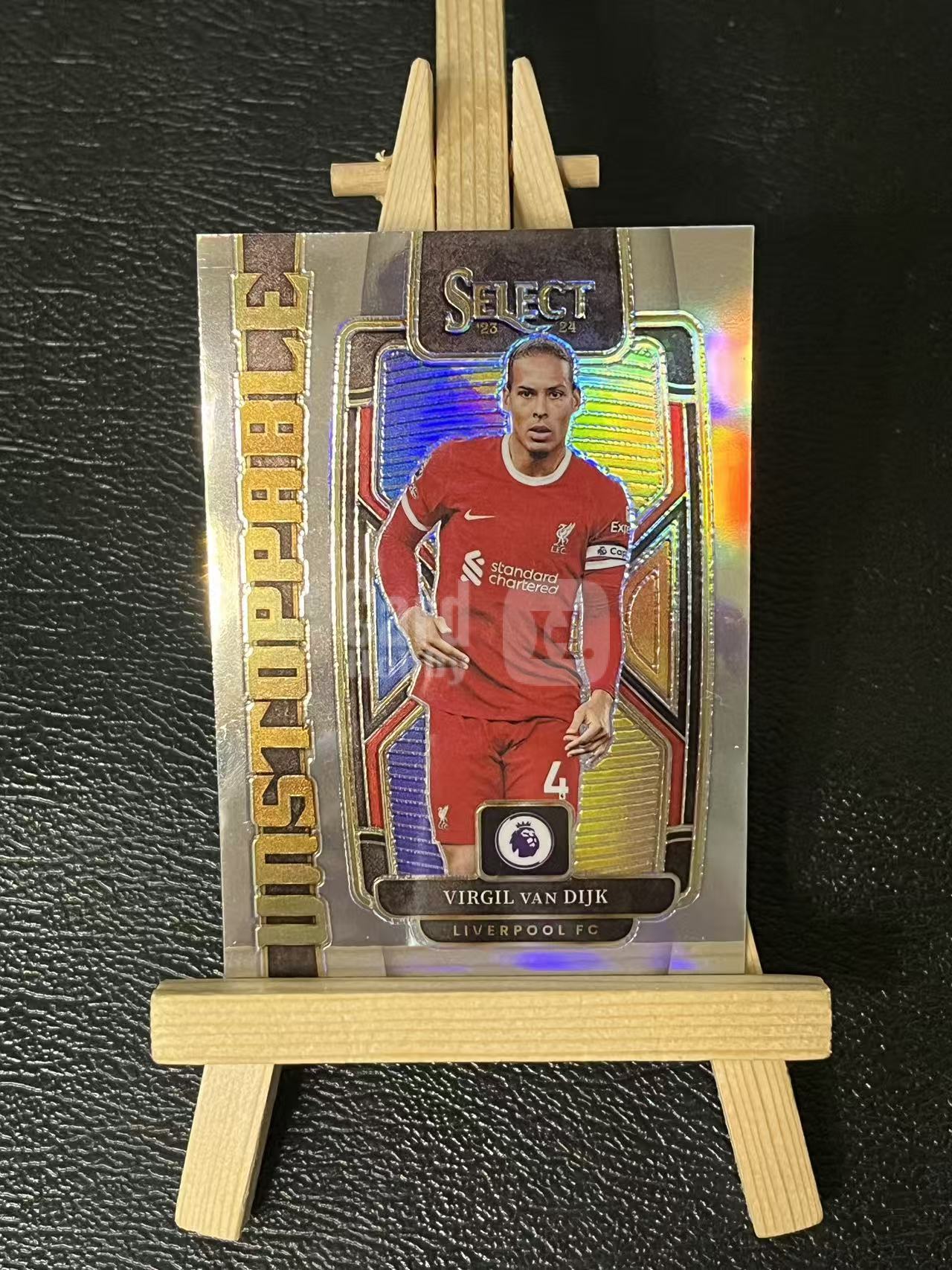 2023-24 Panini Select Virgil van Dijk 范戴克 特卡 利物浦 银折 实卡精美 卡品如图 LA-2