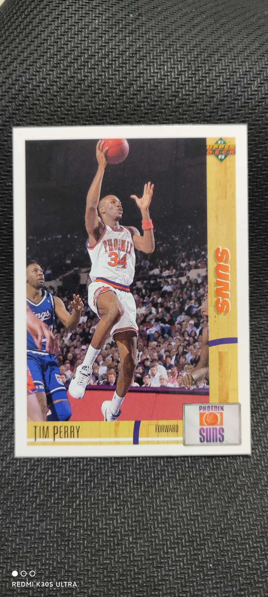 1991 Upper Deck Basketball Tim Perry 蒂姆 佩里 太阳队 no.413 凑套必备 可累计