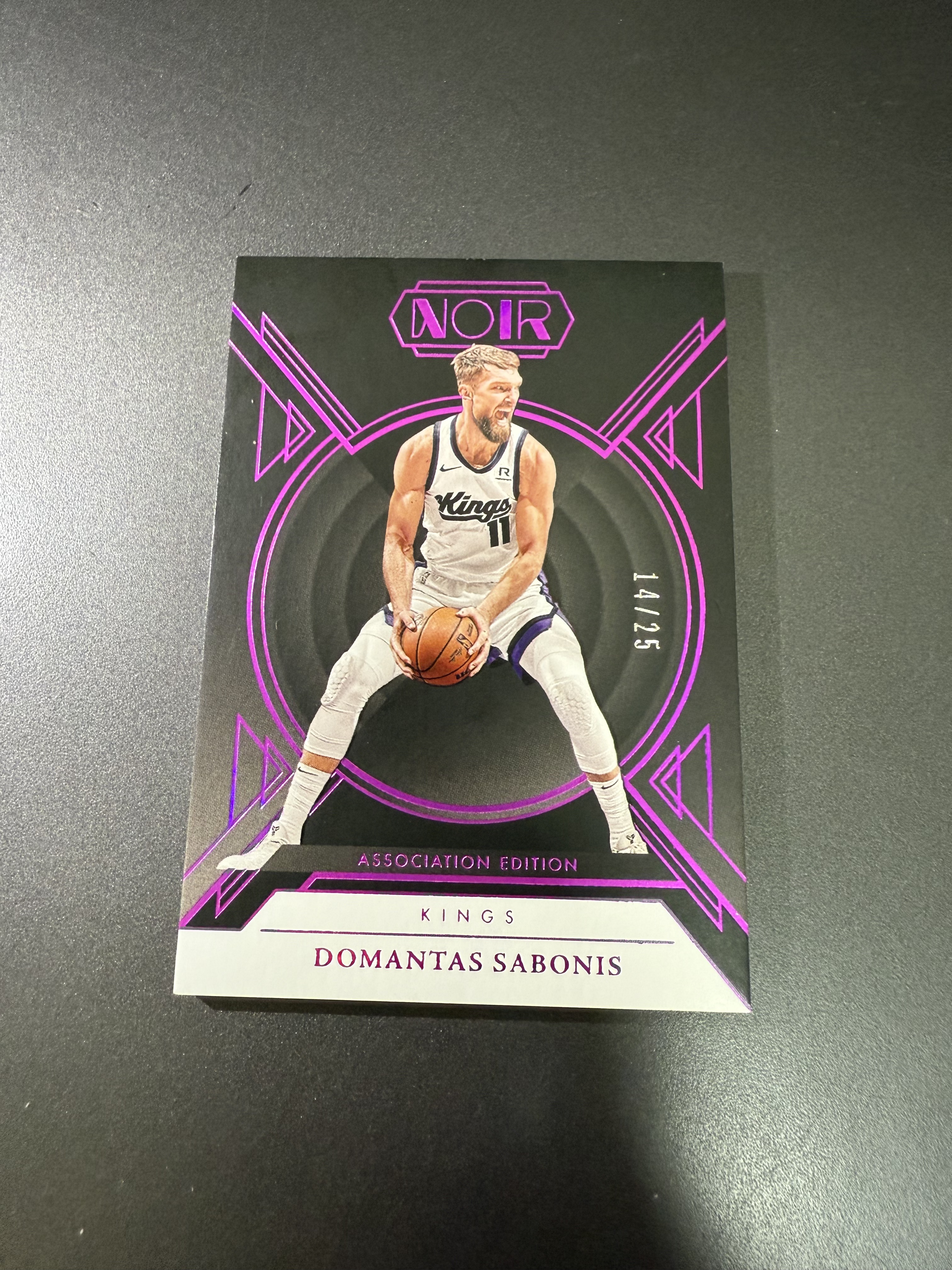 2024-25 Panini Noir Domantas Sabonis 多曼塔斯 萨博尼斯 紫 25编 低编 国王队 小萨 十周年 什
