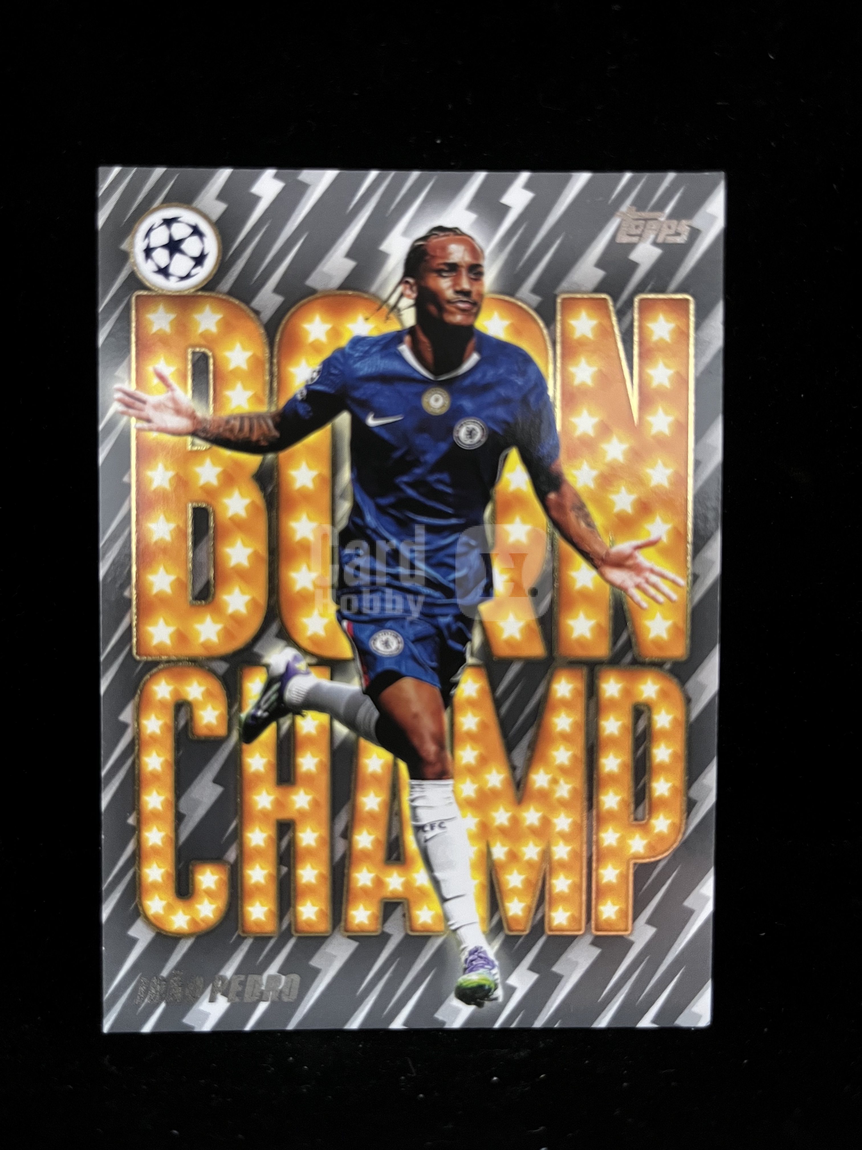 免费代拍 2024 Topps UEFA Club Competitions 欧冠 若昂·佩德罗 João Pedro Insert 卡品如图#A374
