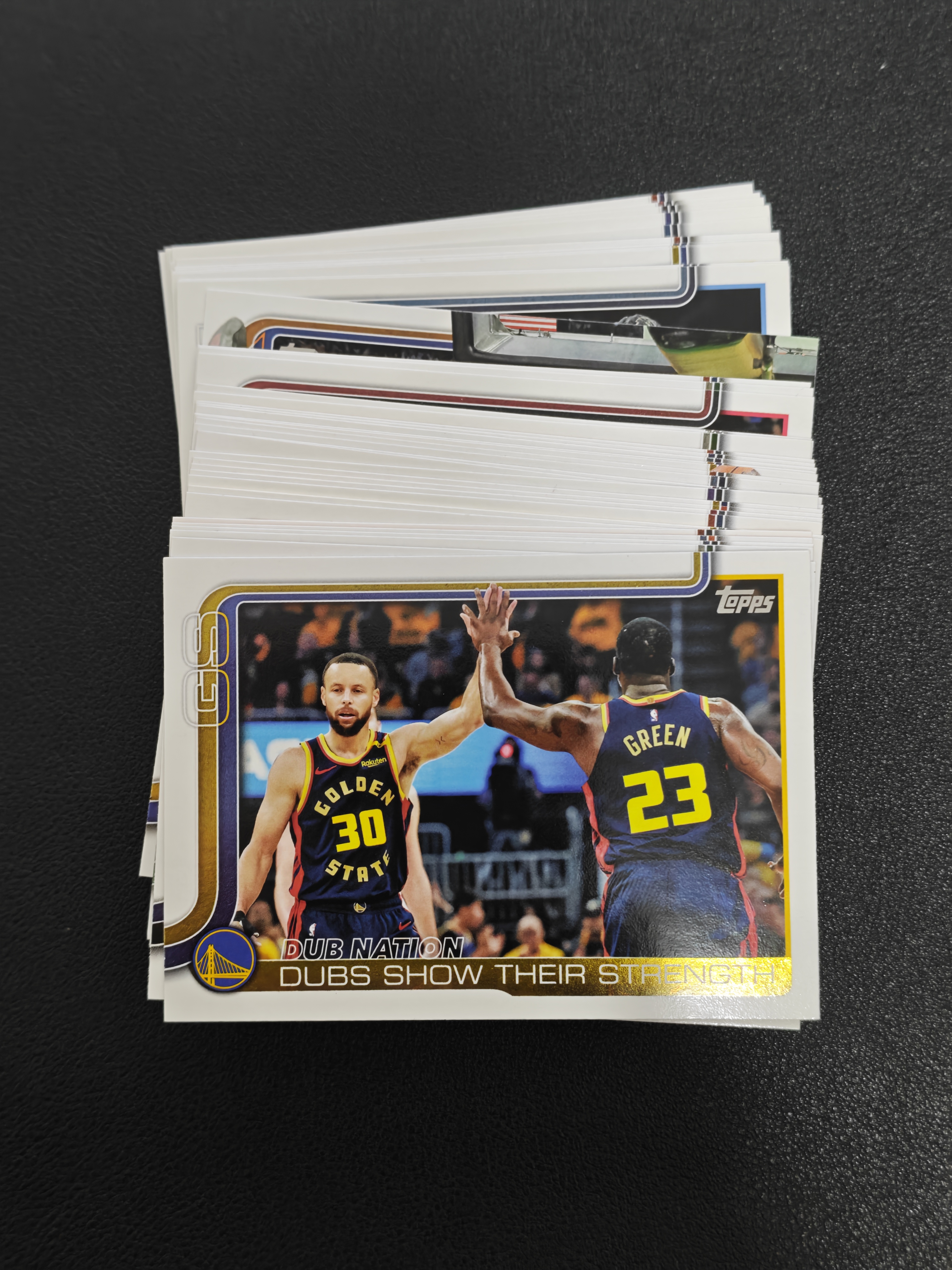2025-26 Topps flagship Stephen Curry 【猴猴旺卡】横版base 42张打包 接拍卖 a1【阿龙】