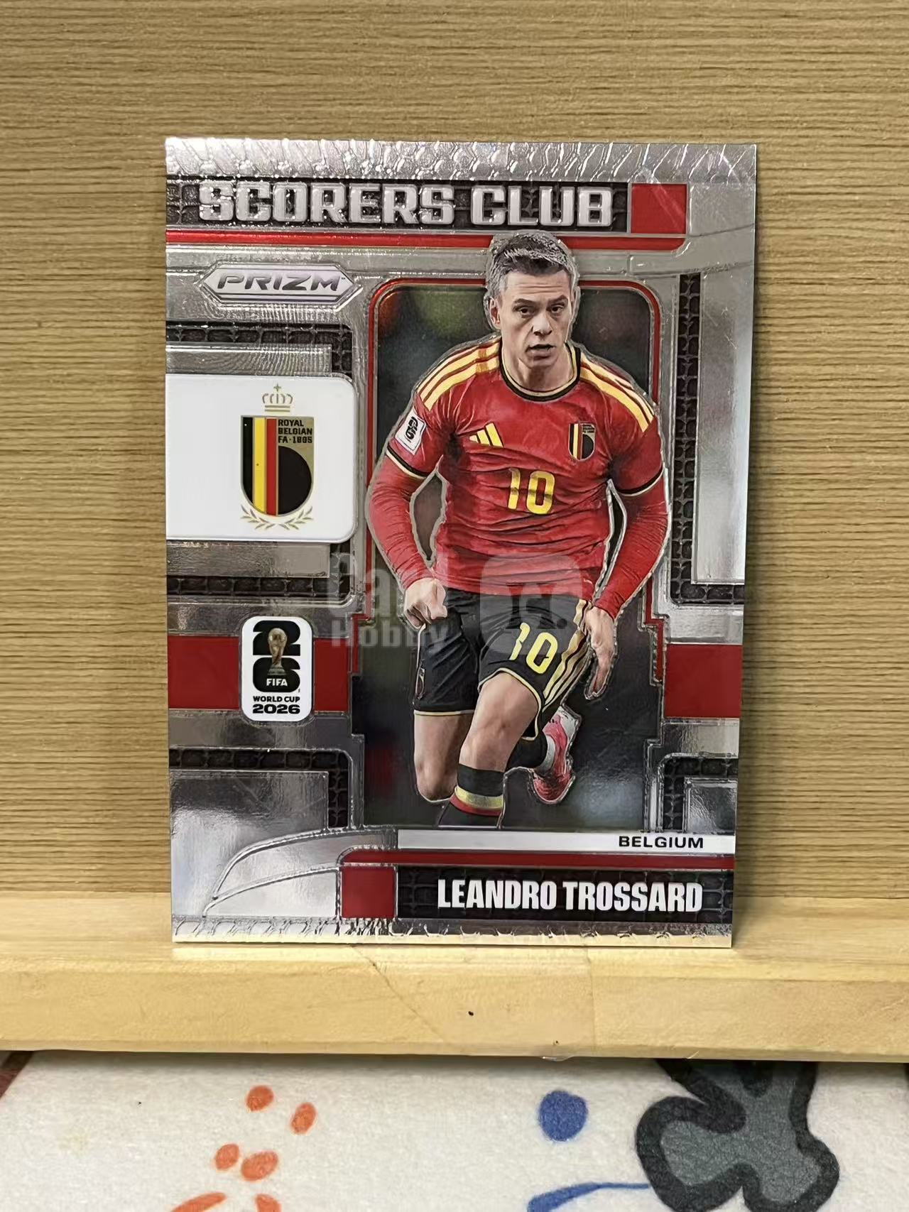 2026 Panini World Cup Prizm Leandro Trossard 特罗萨德 特卡 比利时 世界杯 实卡精美 卡品如图 LA-1