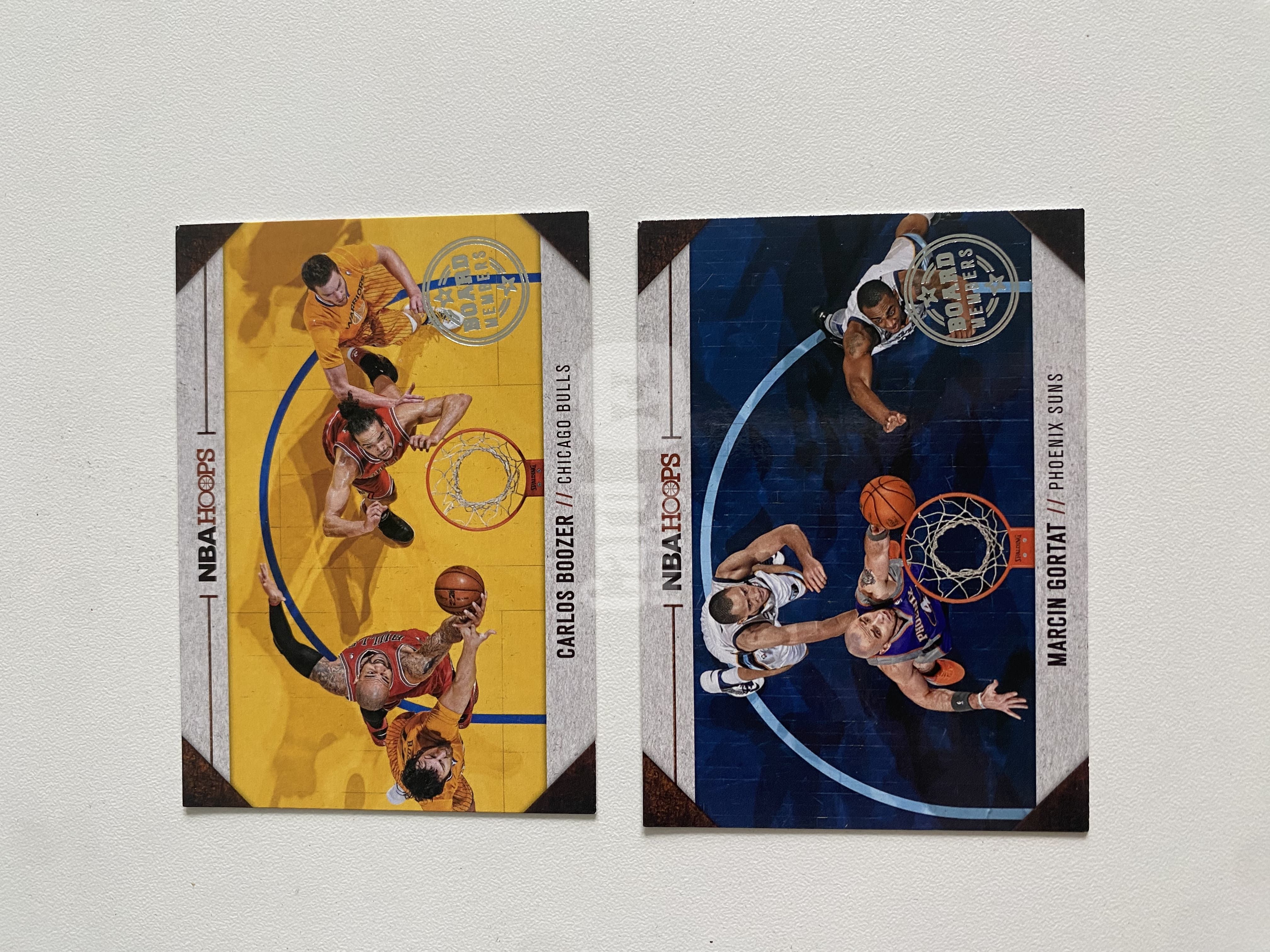 2013-14 Panini Board Carlos Boozer #10 #14 Marcin Gortat 卡隆布泽尔 马辛戈塔特 篮板卡