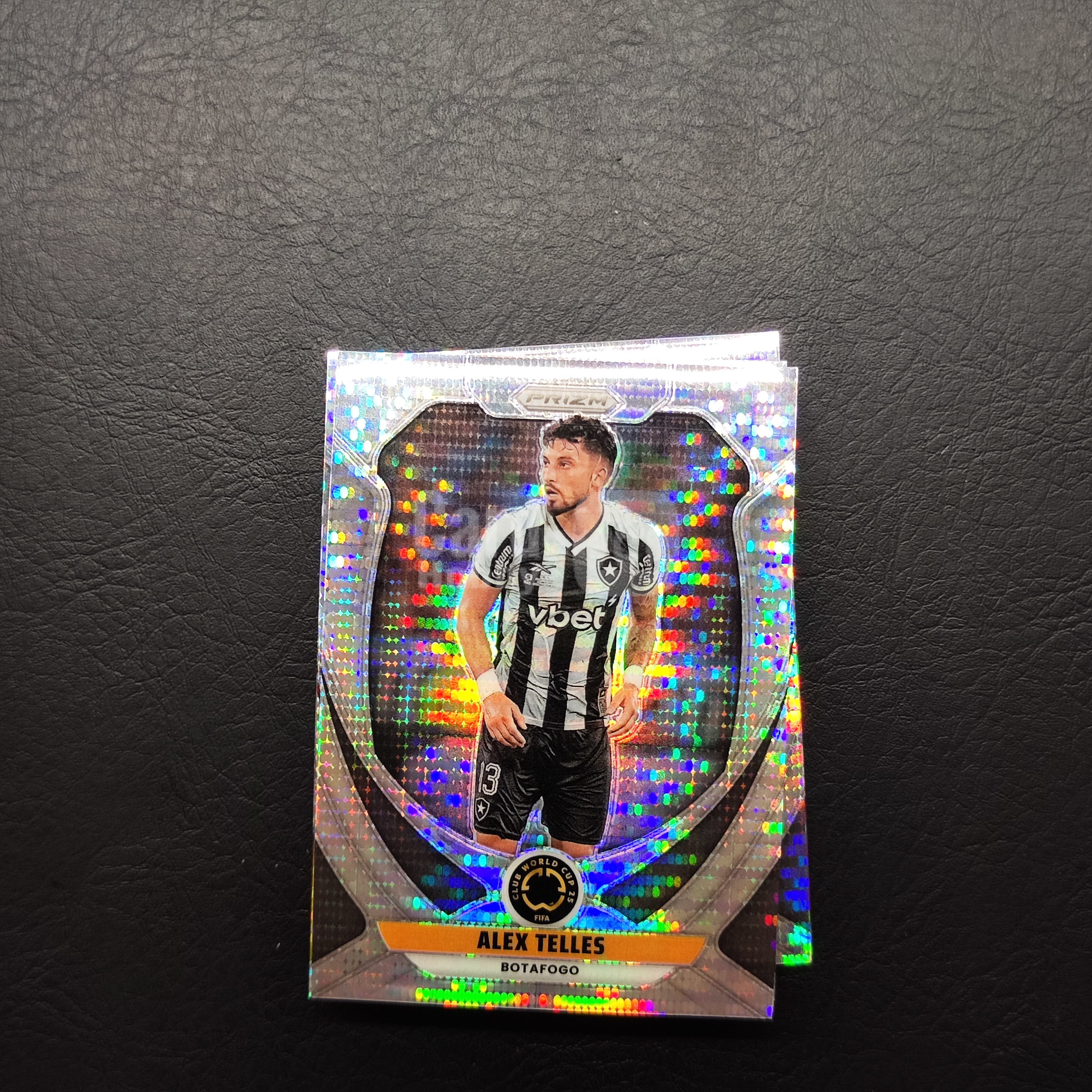 2025 【YM拍卖-代卖/回收】 panini prizm 世俱杯 Alex Telles 亚历克斯 特莱斯 博塔弗戈  脉冲折 PZ 卡品如图 Y0162