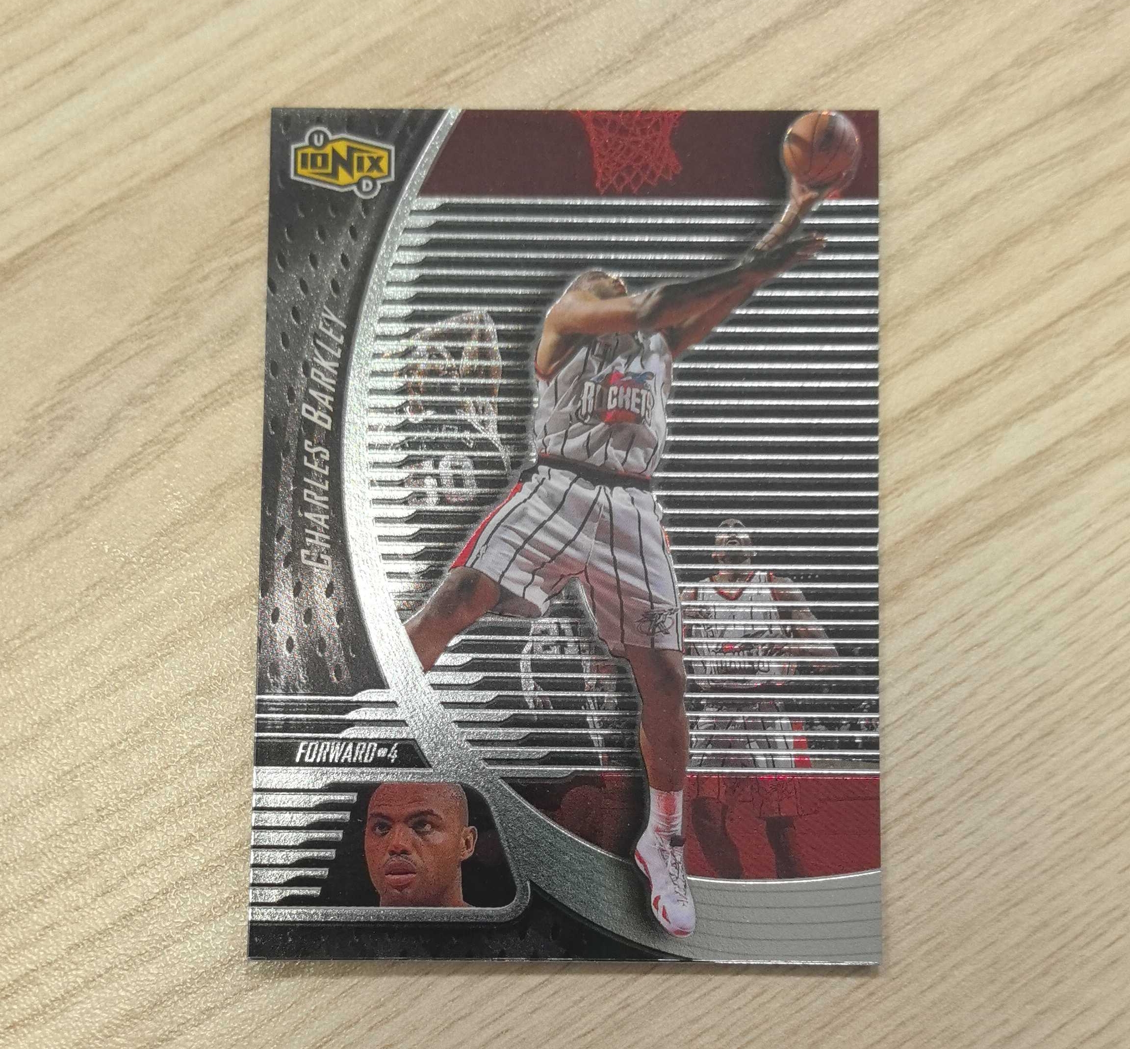 1998-99 Upper Deck Ionix Charles Barkley 查尔斯·巴克利 飞猪 UD 50大 75大 名人堂 11届全明星 MVP 篮板王 2届奥运金牌 76人、太阳、火箭名宿