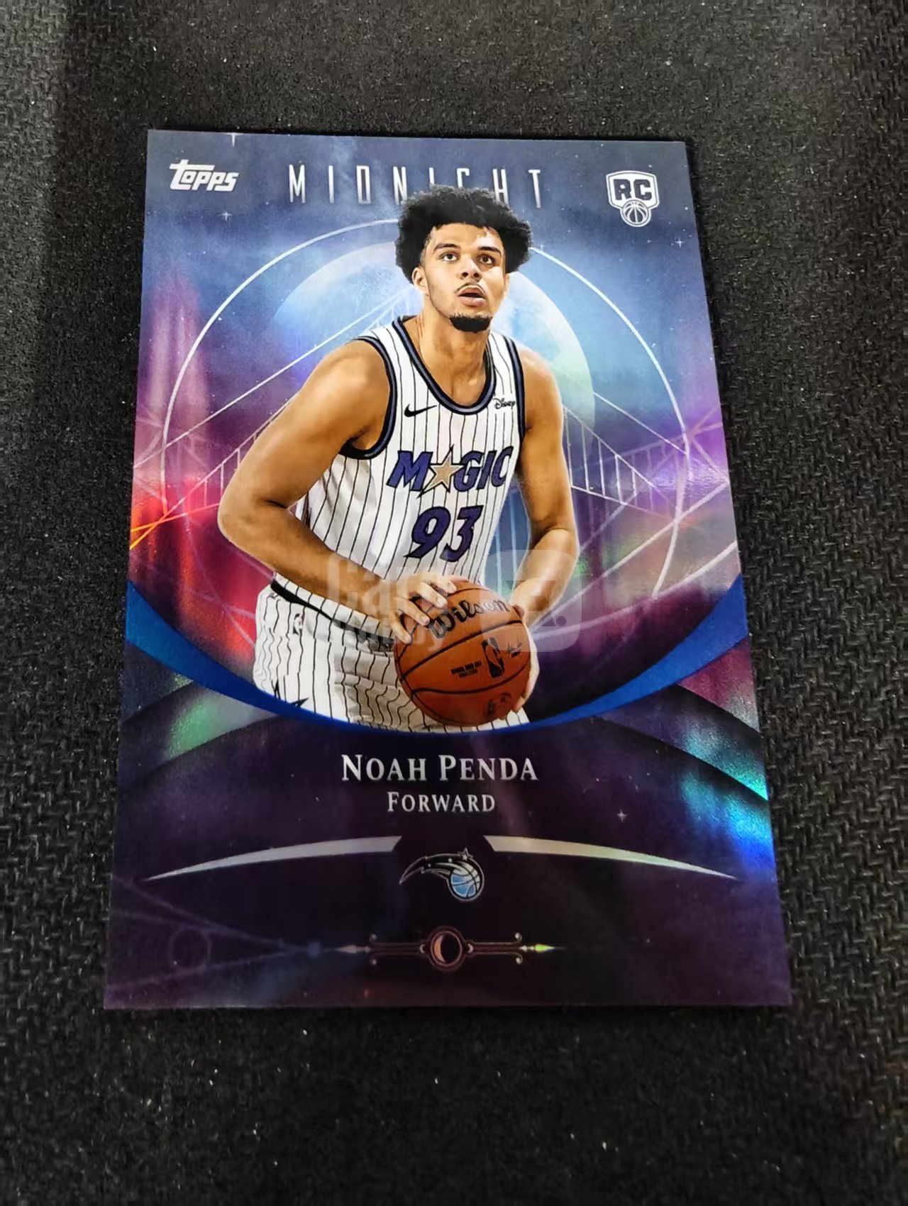 2025-26 Topps Mionight Noah Penda 魔术 新秀 诺阿 彭达 折射 瑕疵如图