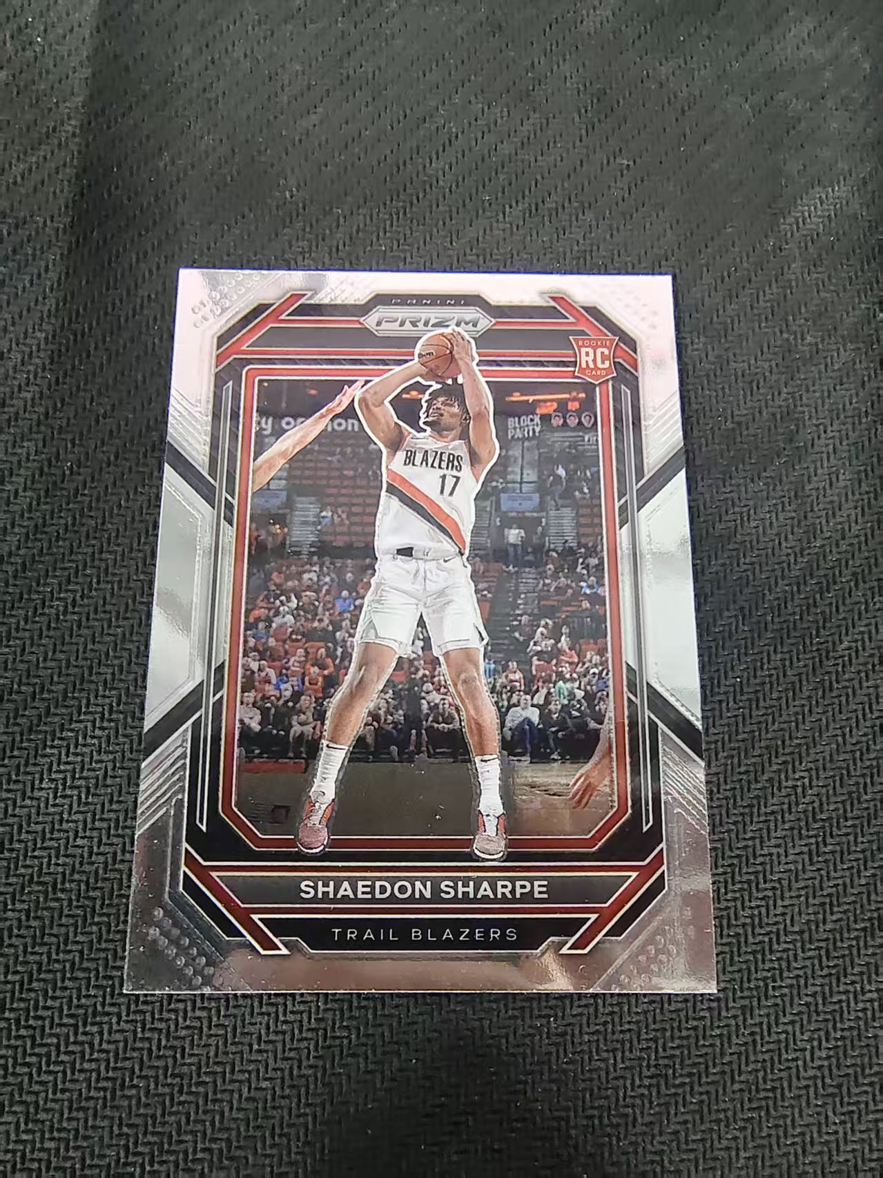 【可合并,不累计】2022-23 panini prizm shaedon sharpe 开拓者 谢登 夏普 新秀 rc PZ 划痕 边角微瑕 介意勿拍 #250