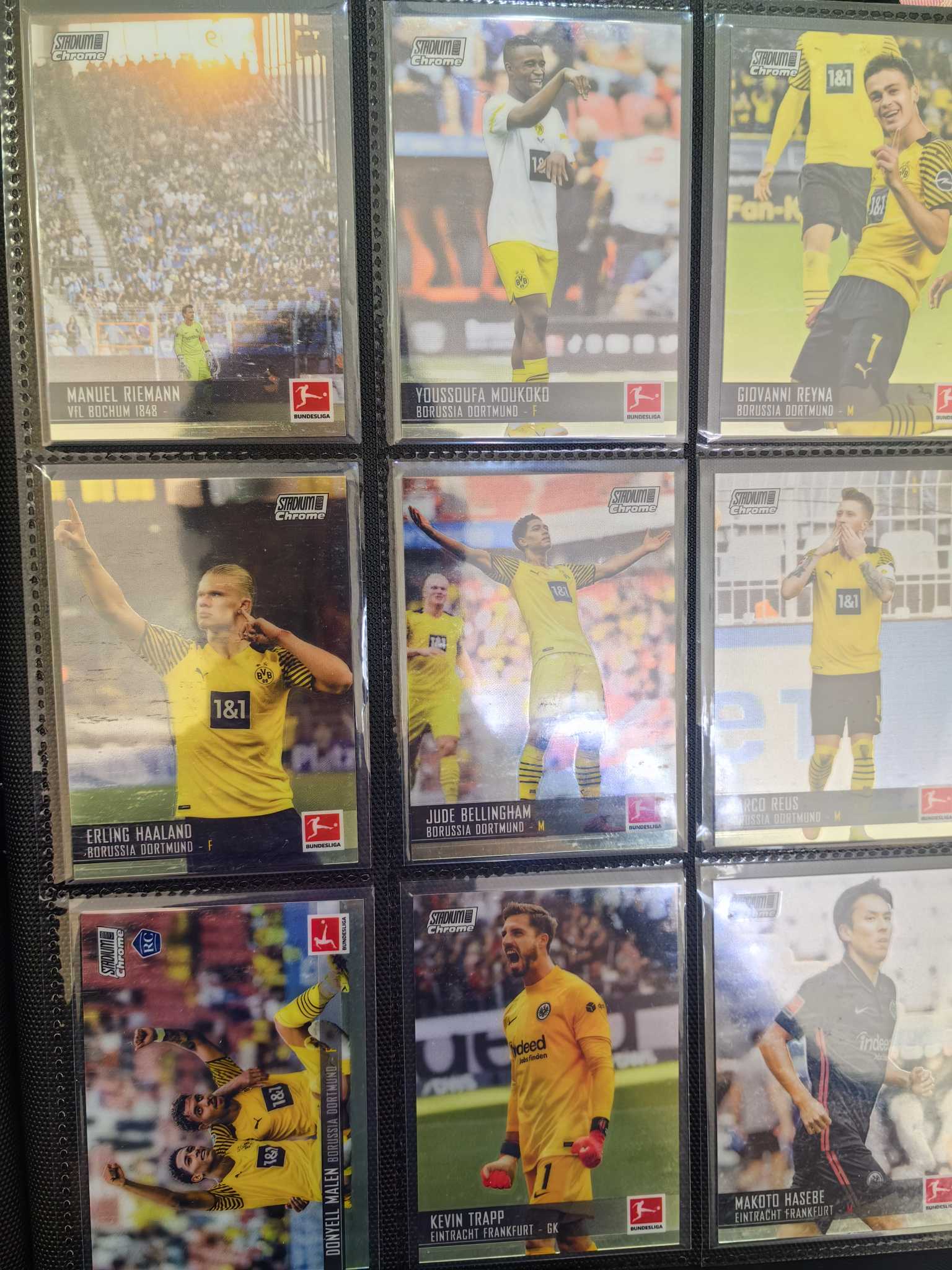 2022 Topps Stadium 德甲 元年 竞技场 base 全套100张 通行卡品 穆夏拉 穆勒 维尔茨 贝林厄姆 哈兰德 经典选图 收藏必备