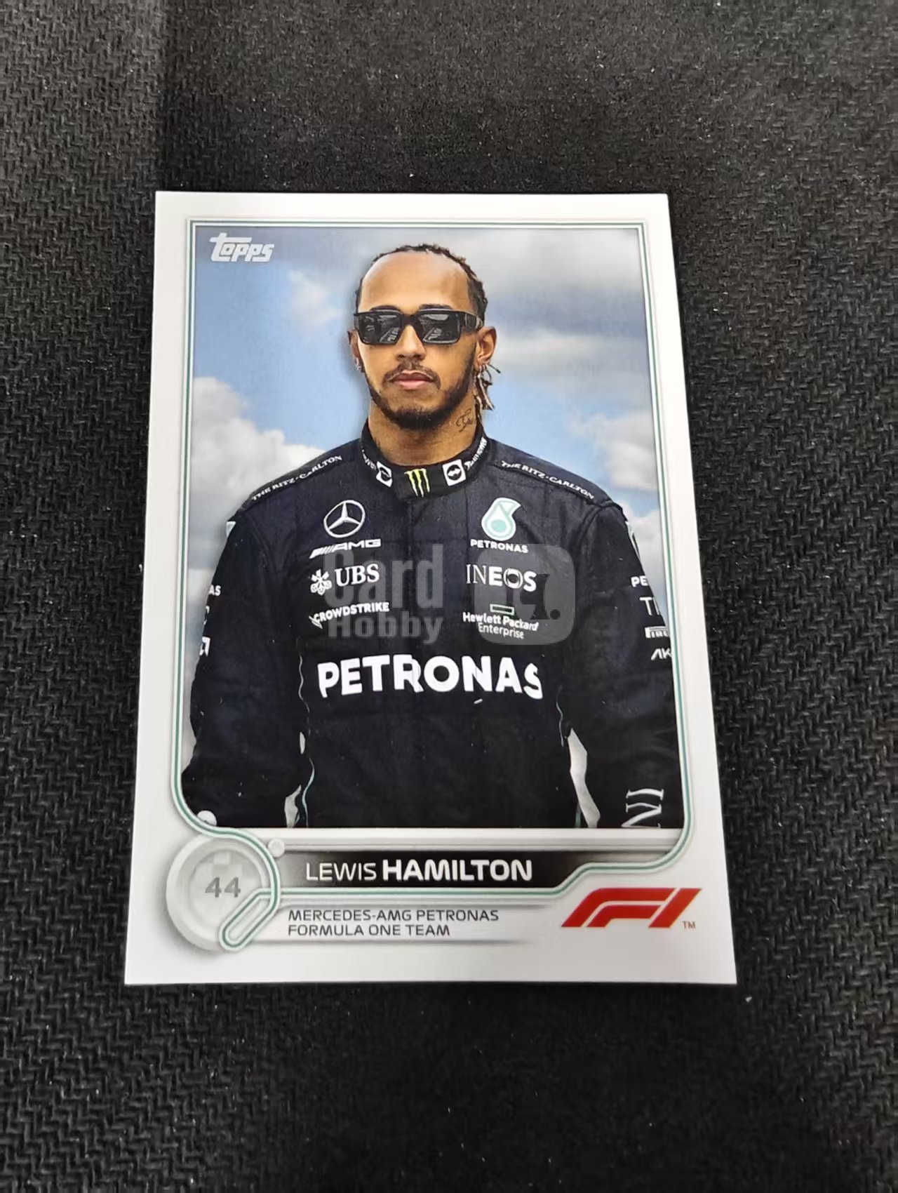 2022 Topps Chrome F1 Lewis Hamilton 刘易斯 汉密尔顿 AMG梅赛德斯奔驰 划痕 边角瑕疵 @6
