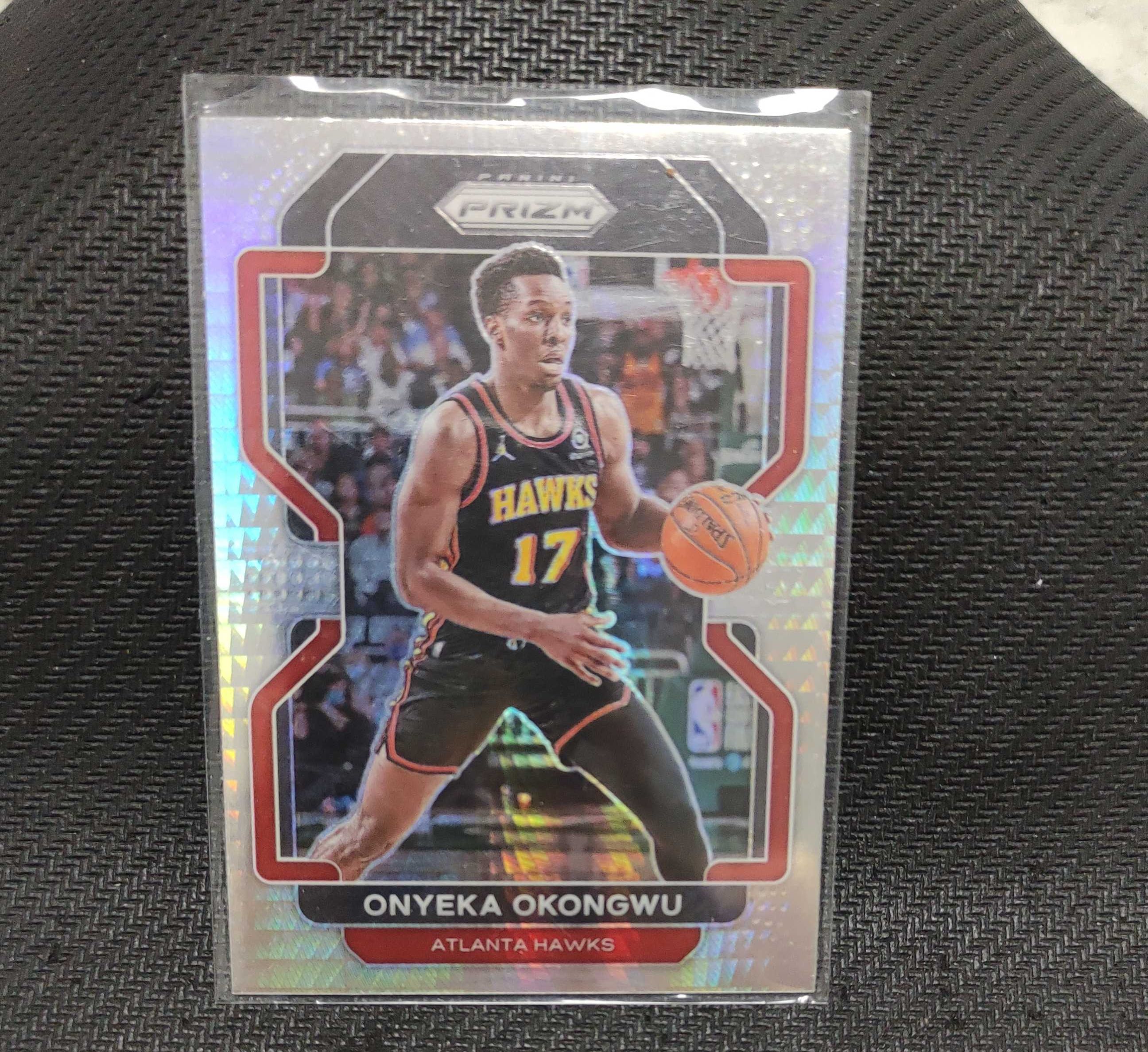 2021-22 Panini Prizm Onyeka Okongwu 奥耶卡 奥孔古 银hyper折 折射 老鹰队 收藏必备 可累计
