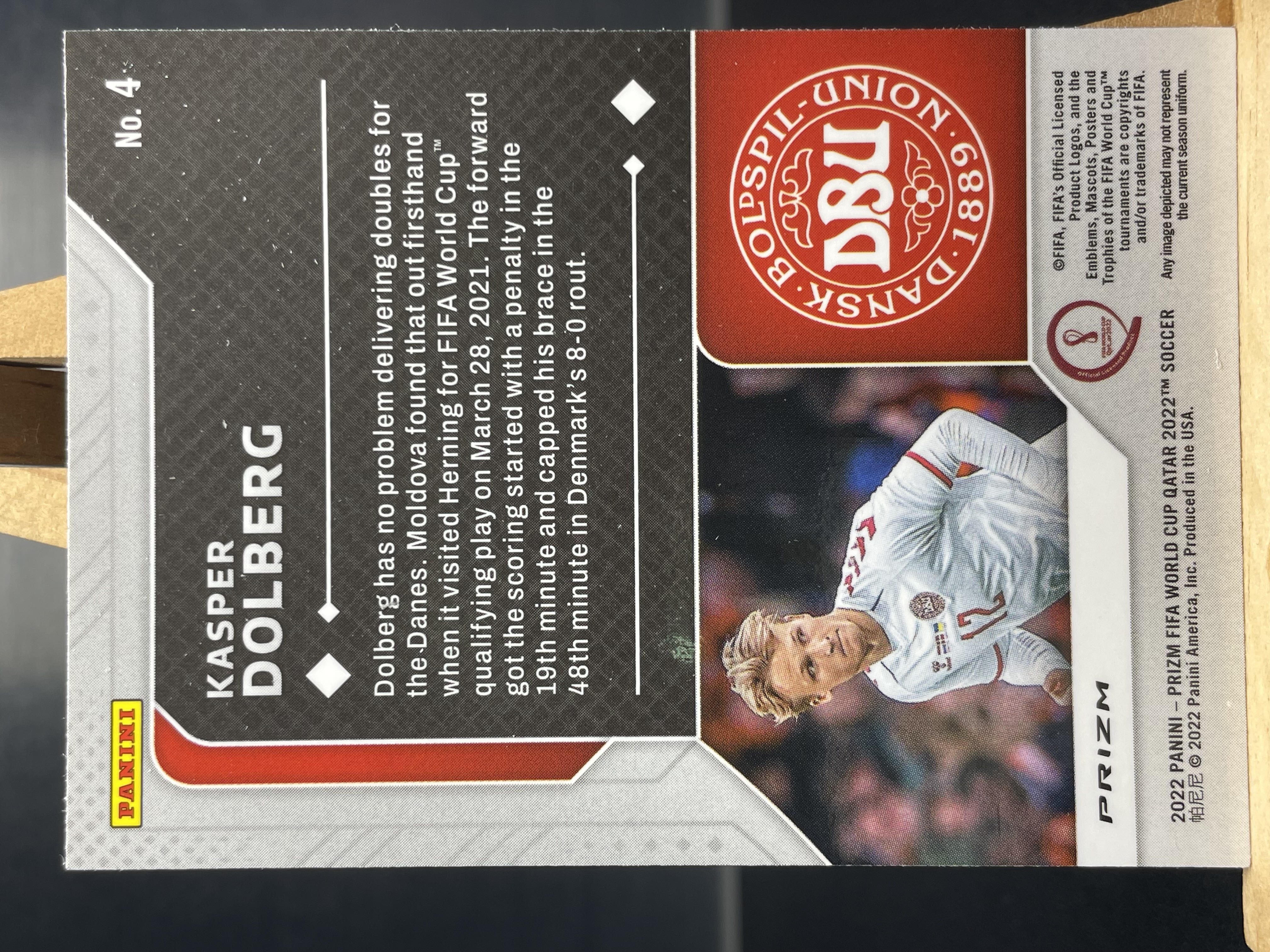 (K4) 2022 PRIZM 折射 卡斯帕 多尔贝格 近期大热球星 收藏必备 卡品如图 ! ! !