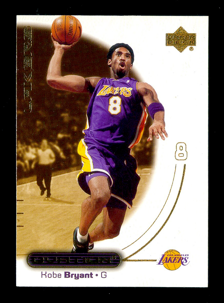 2000-01 Ovation Kobe Bryant科比布莱恩特球皮系列对阵国王单场得分纪录提高到40分