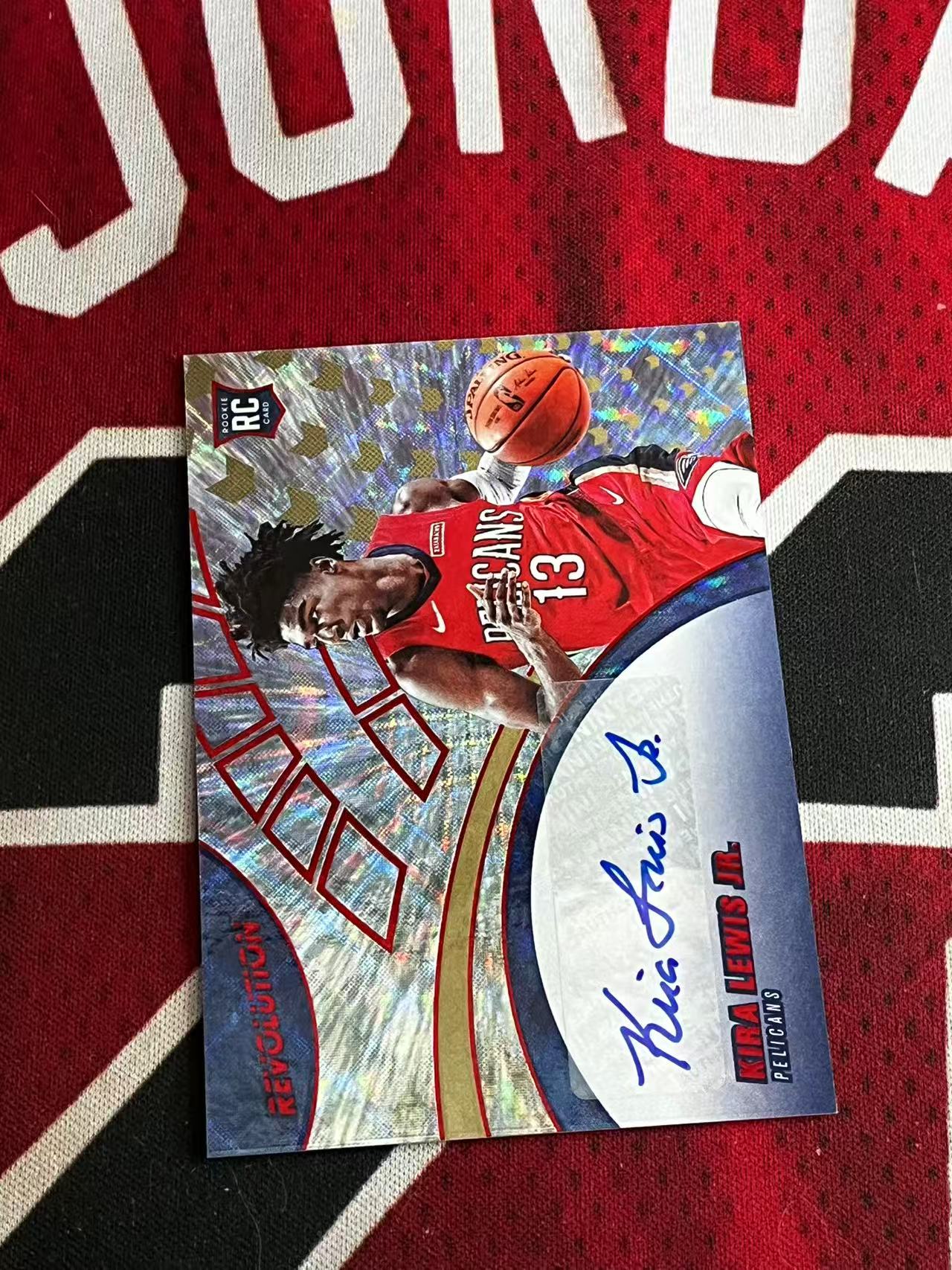 【接寄拍】2020-21 PANINI REVOLUTION 革命系列 鹈鹕 新秀RC 小基拉刘易斯 签字卡 钻石折 折射 专收凑套必备【烂臭嘴拍卖】