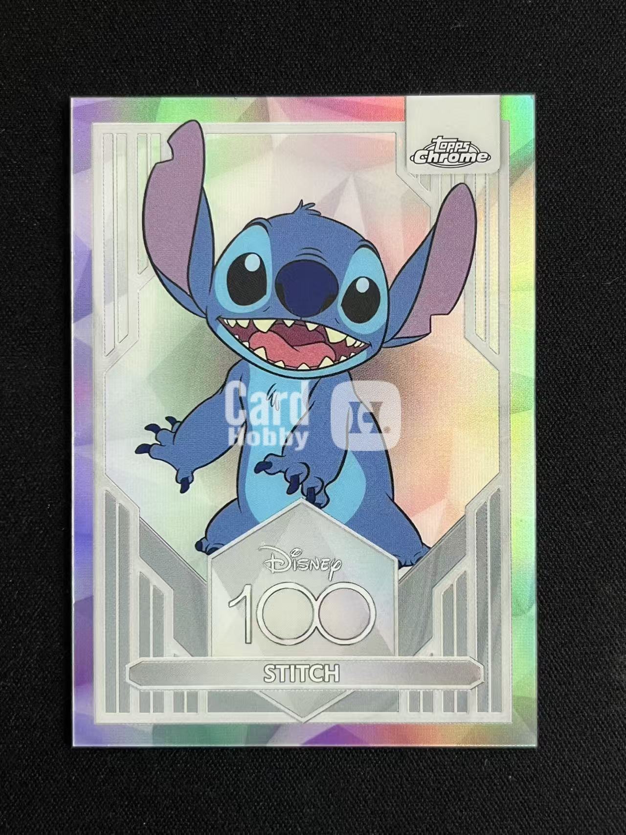 【长安代卖 截标预付80%】2023 Topps Chrome Disney 迪士尼 100周年 元年 TC 迪士尼 Stitch 史迪仔 史迪奇 星际宝贝 正银折 折射 实卡好看 收藏必备 微瑕看大图 第二张【爆金米奇】（S）（J）