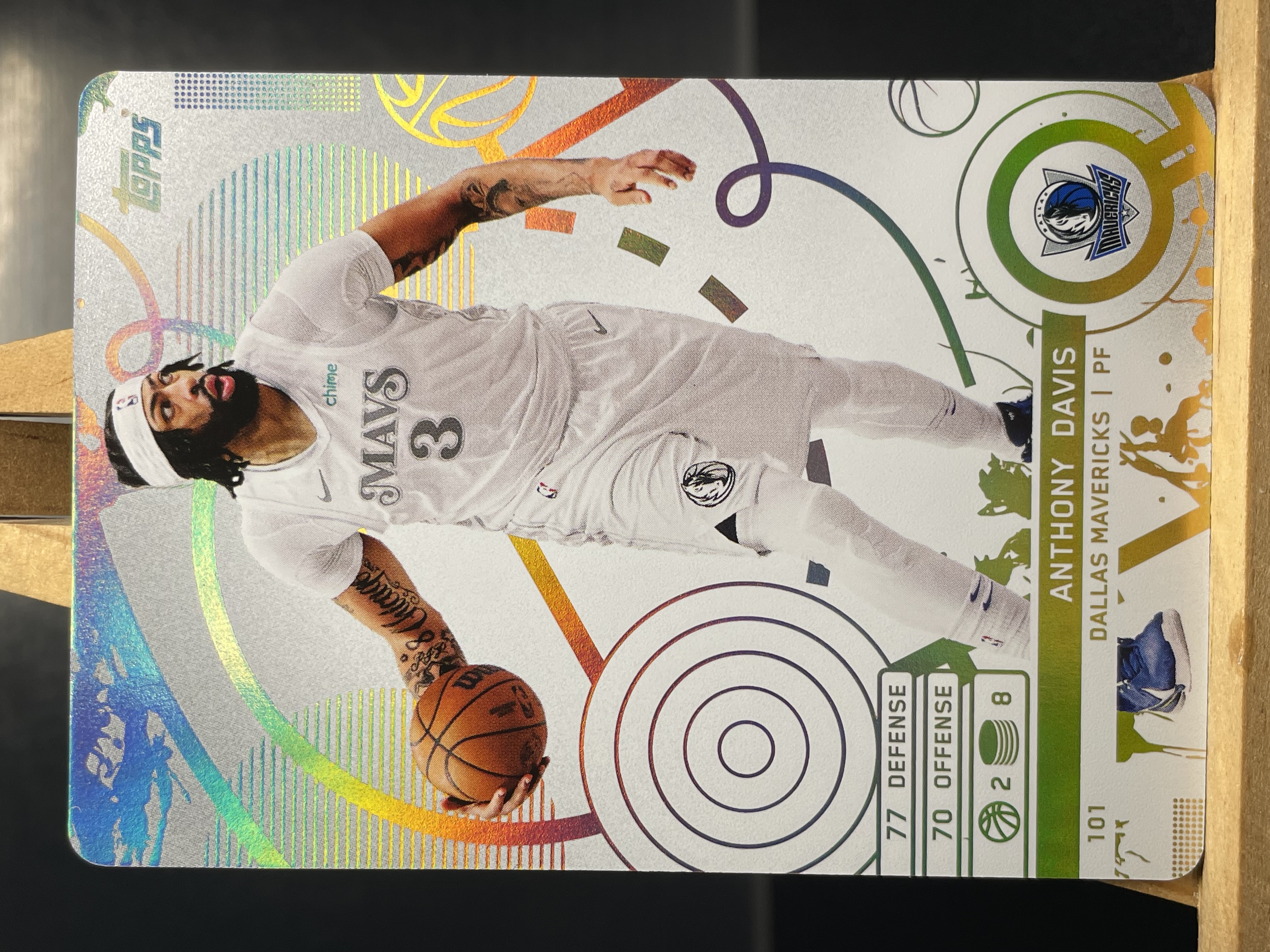 (A11) 2025 Topps 折射 浓眉 安东尼 戴维斯 独行侠 近期大热球星 收藏凑套必备 卡品如图 !!!