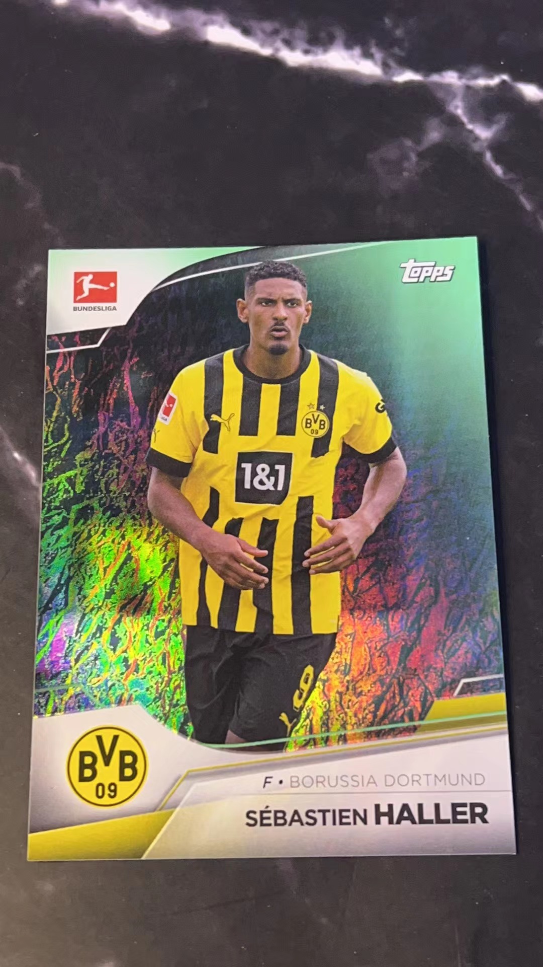 2023 topps 德甲 多特蒙德 SEBASTIEN HALLER   碧玉 卡品如图 收藏凑套必备 +143