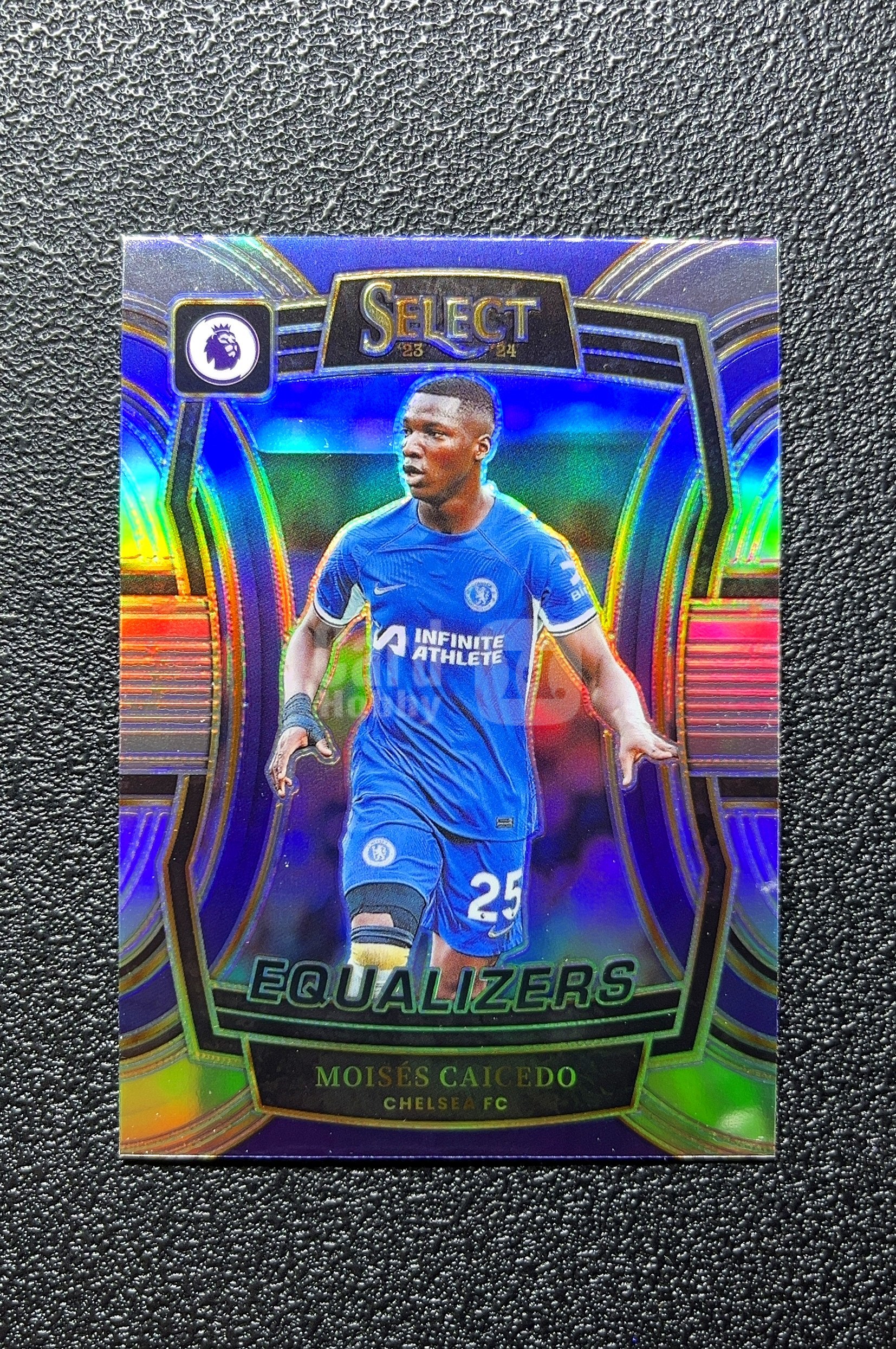 【小白1%代卖】2023 Panini Select Equalizers 扳平者 Moisés Caicedo 莫伊塞斯·卡塞多 卡品如图 高价值 #7 Chelsea FC 0809