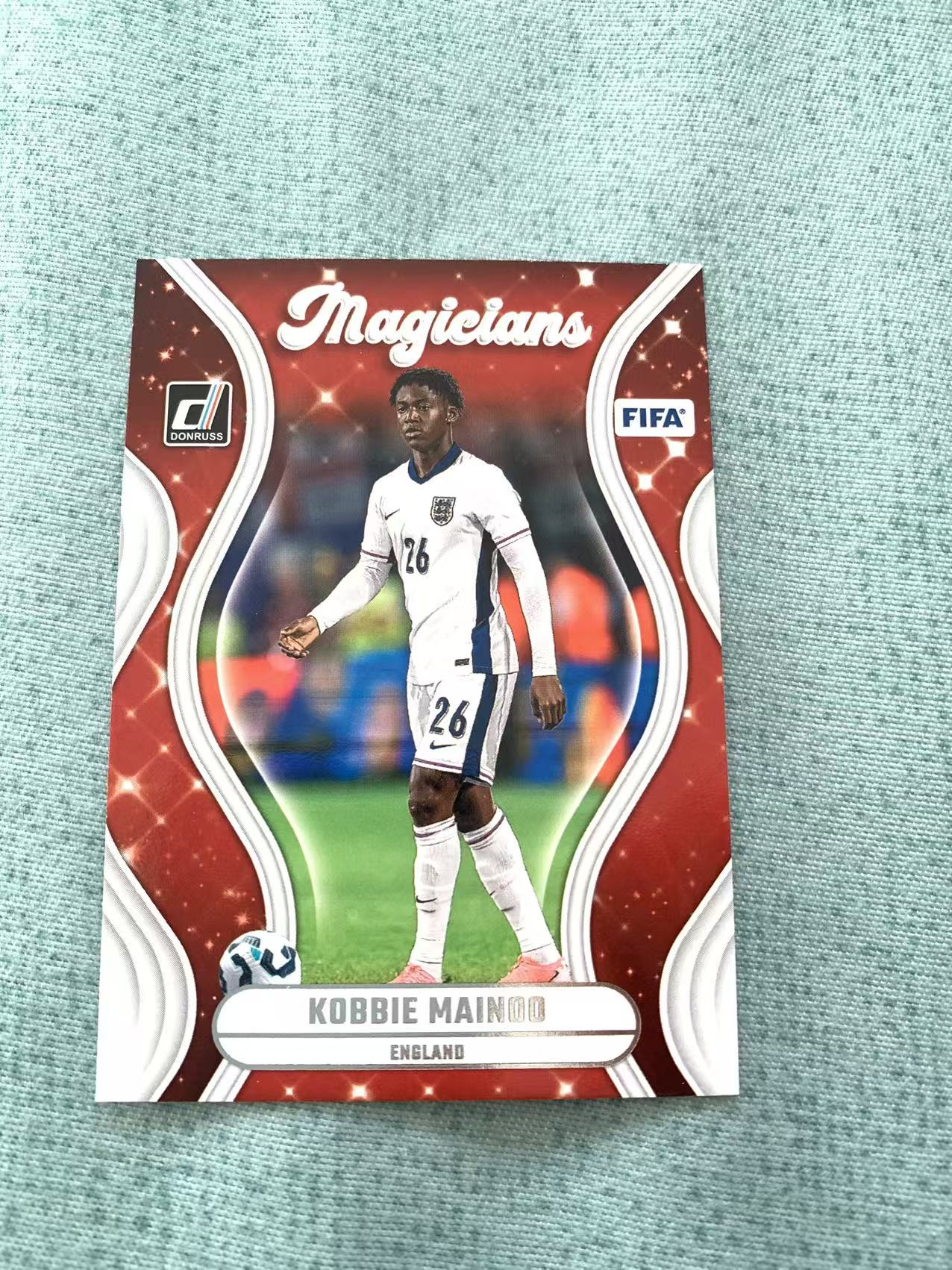 2024-25 Panini Donruss Kobbie Mainoo 科比 梅努 曼联 英格兰 杜蕾斯 Magicians魔术师特卡