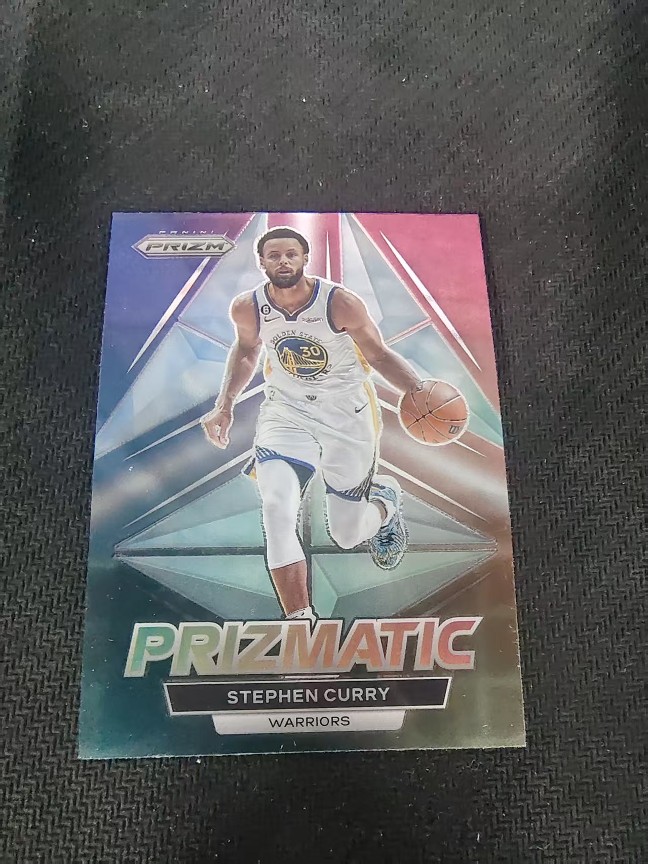 【可合并,不累计】2022-23 Panini Prizm Stephen Curry PZ 勇士 小学生 史蒂芬 库里 棱镜特卡 PZ 划痕 边角微瑕 介意勿拍 #22
