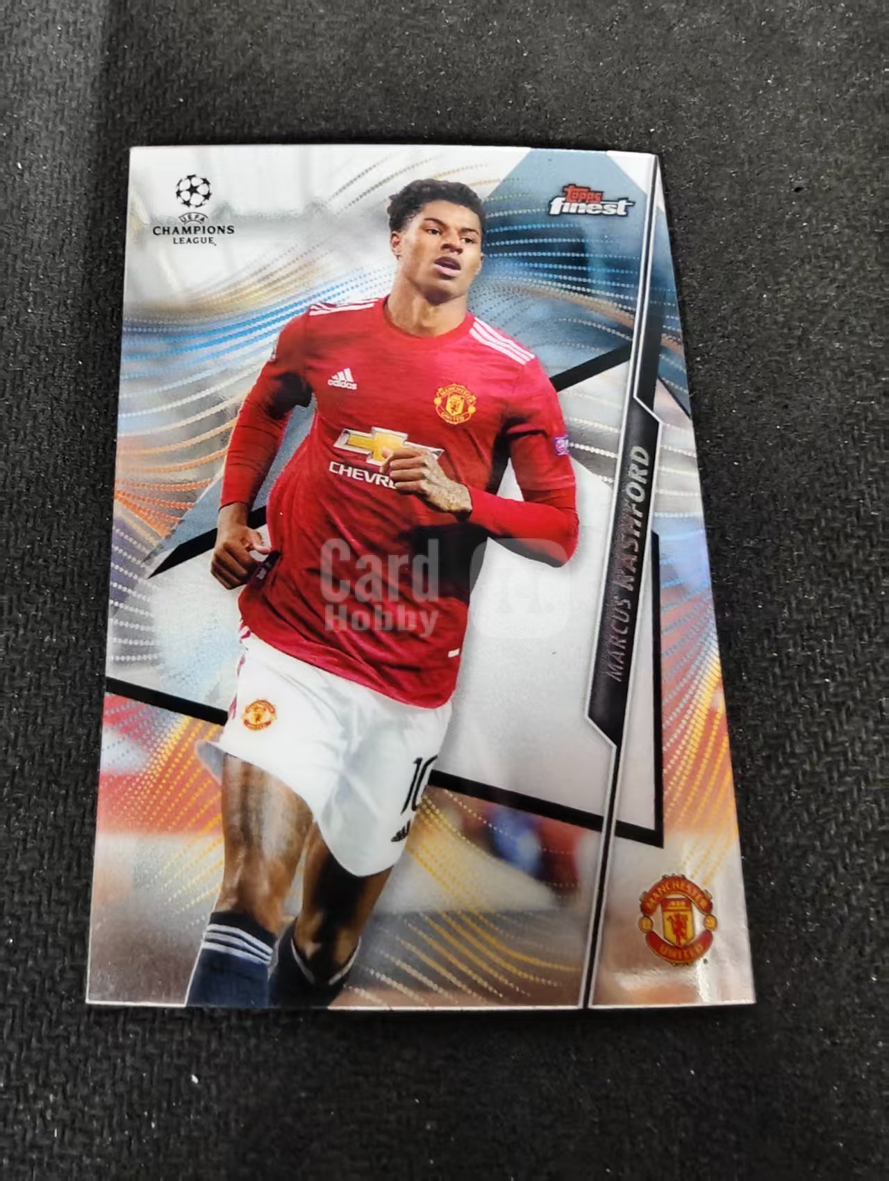 【可合并,不累计】2021 Topps Finest Marcus Rashford 曼联 英格兰 拉什福德 拉师傅 欧冠 划痕 边角瑕疵 #97