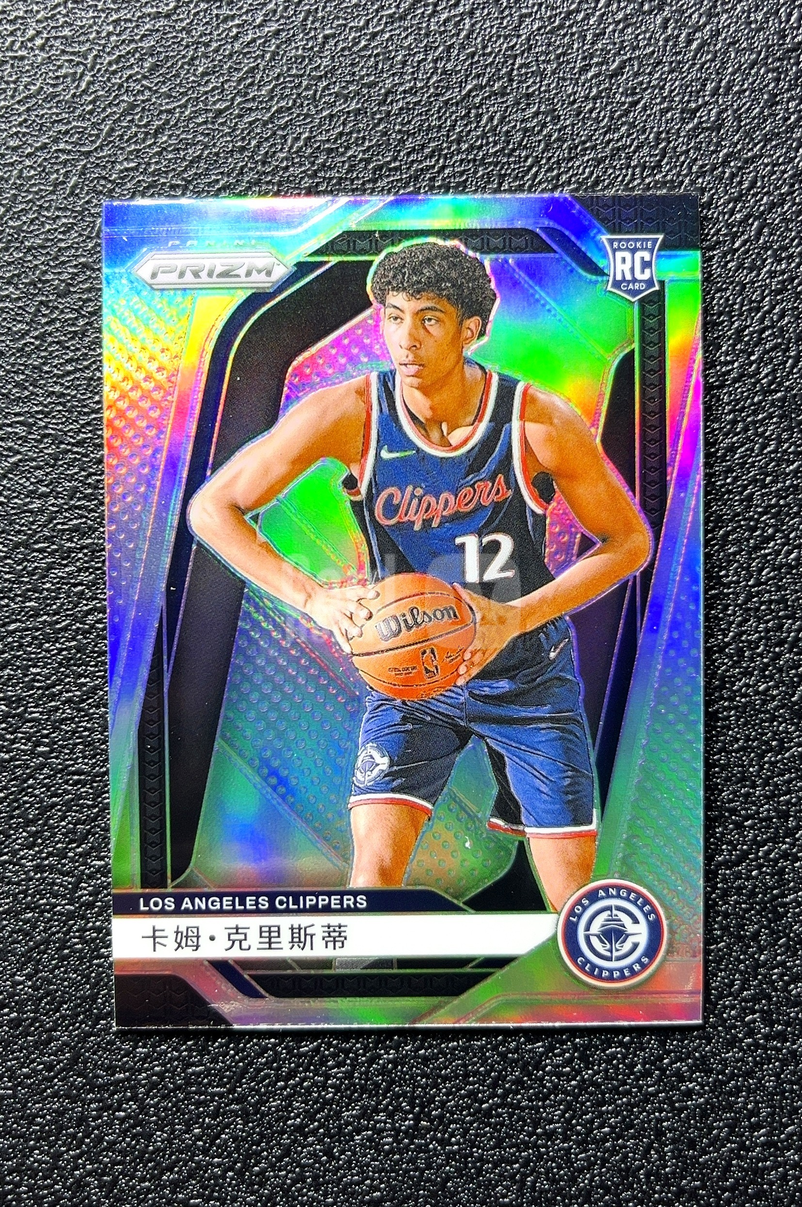 【小白1%代卖】2024-25 Panini Prizm Rookie RC Card 新秀卡 Cam Christie 卡姆·克里斯蒂 银折 折射 新秀 RC 卡品如图 高价值 0712