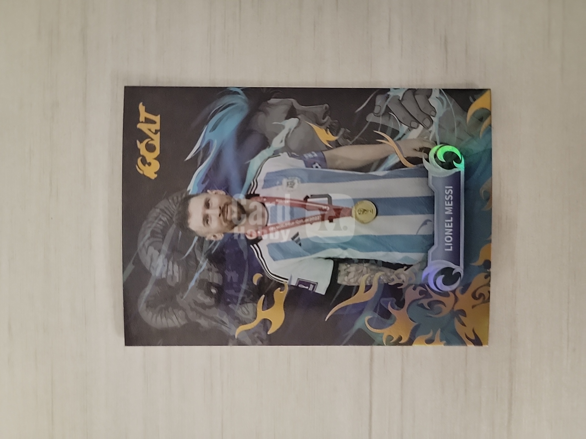 2023 足球 Fansmall LIONEL MESSI chs 卡少爷卡社 GOAT 山羊特卡 范斯猫 阿根廷国家队 梅西 折射 ANDREW