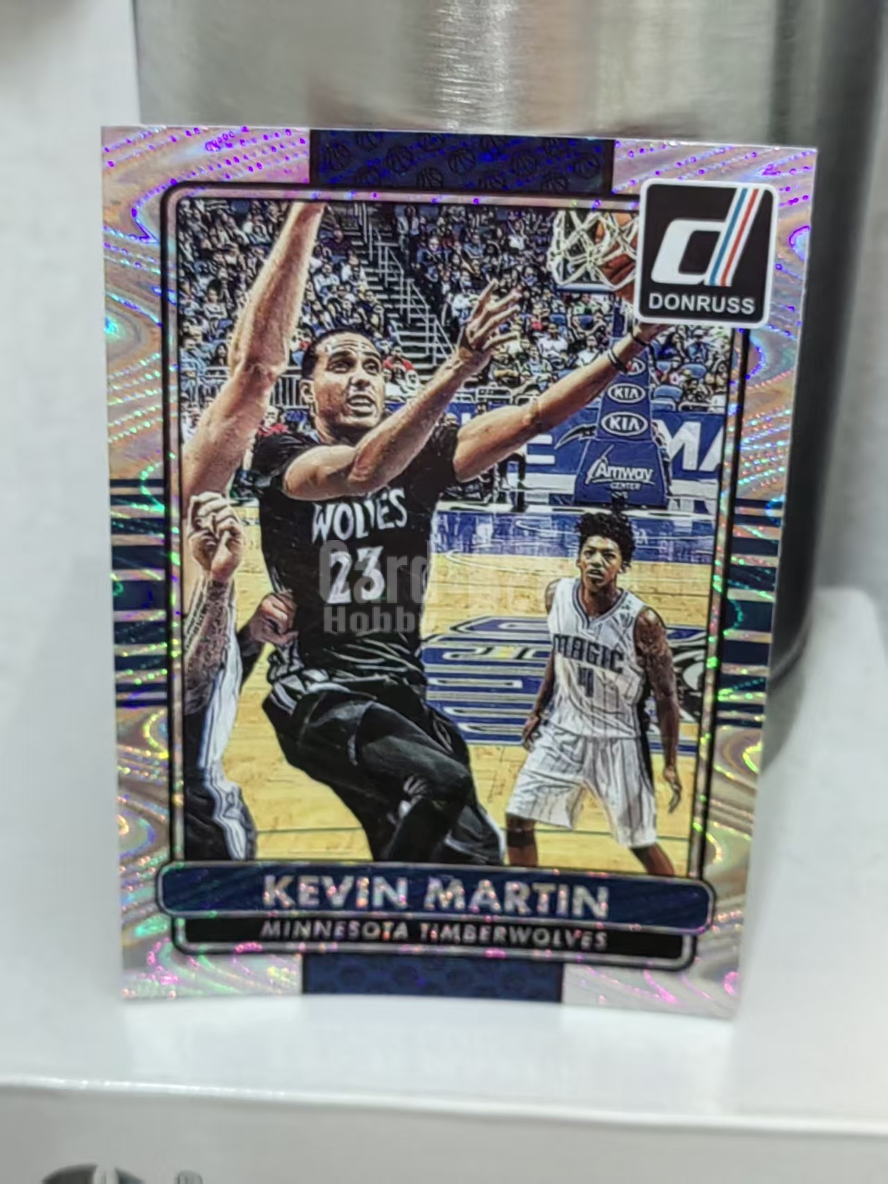 2014-15 Panini Donruss Kevin Martin 杜蕾斯 凯文 马丁 森林狼 变形虫折 波纹折 篮 白边白角 不保卡品 卡品如图