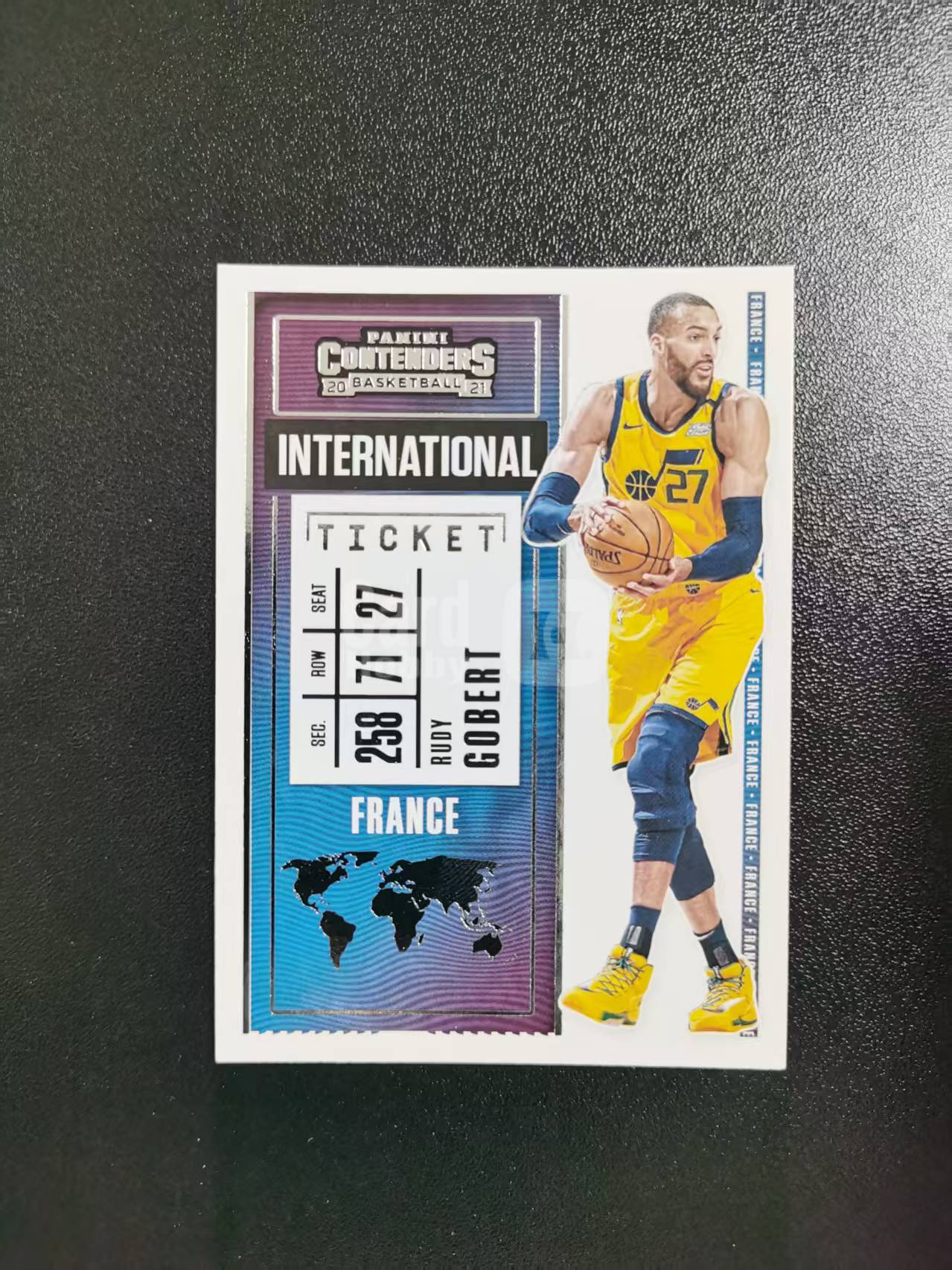 2020-21 Panini Contenders Rudy Gobert 鲁迪戈贝尔 爵士 球票 收藏凑套 卡品如图 免费代拍CC09