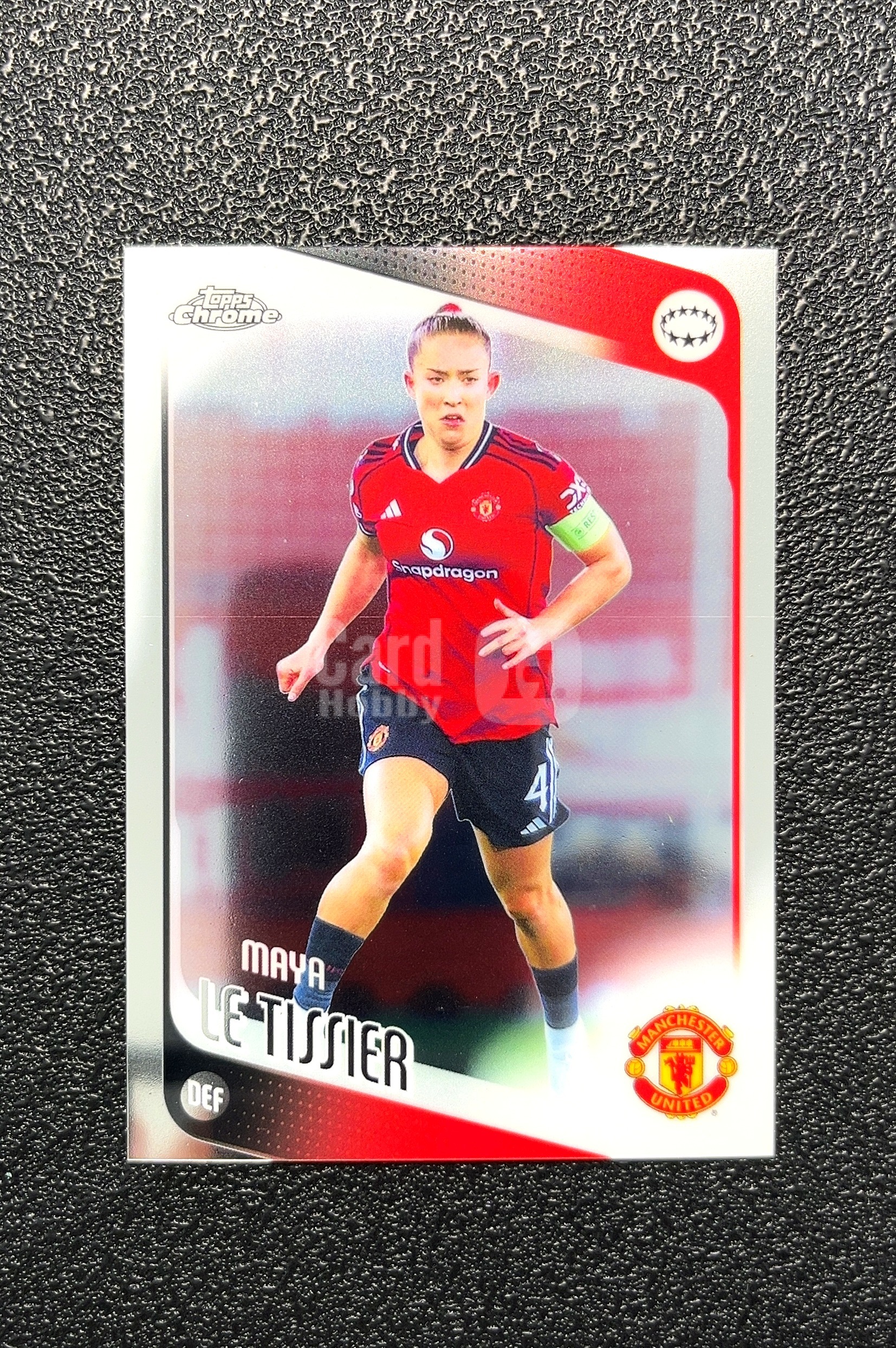 【岛屿拍卖】2025 Topps Chrome Maya Le Tissier 玛雅·勒蒂希尔 卡品如图 高价值 #81 Manchester United Women 曼联女足 0002#118