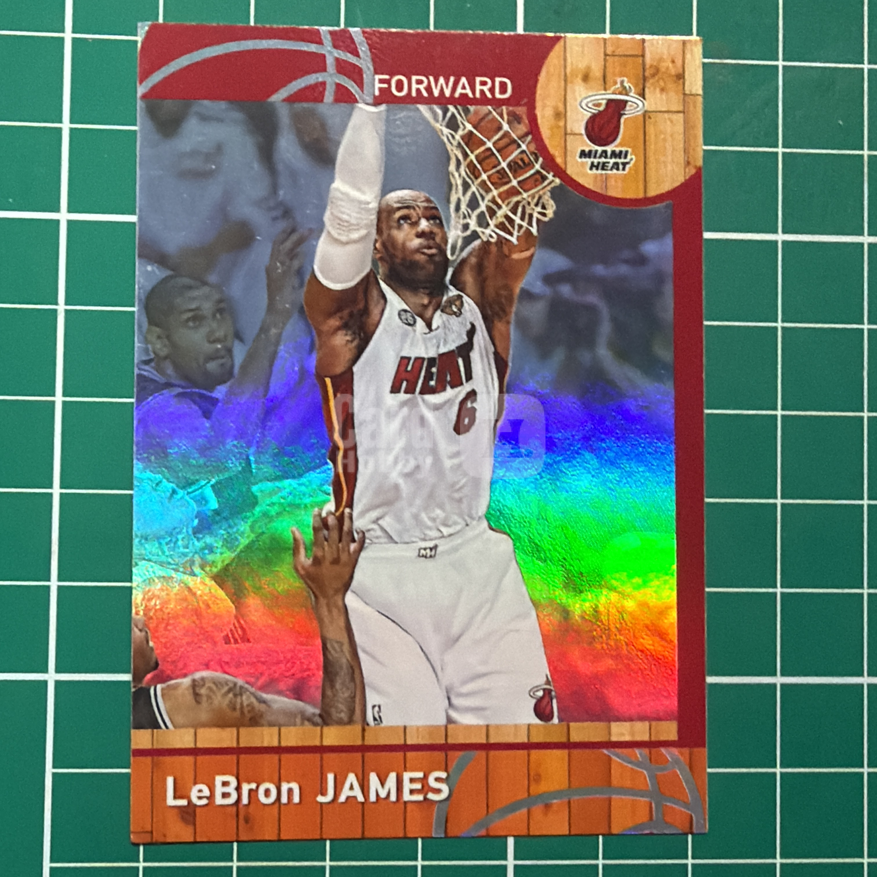 2013-14 Panini Americana LeBron James S.p.a. 勒布朗詹姆斯 小皇帝 LBJ 折射 银折 老北京 总决赛选图 闪卡 特卡 十年老卡 绝版卡 稀有大比例