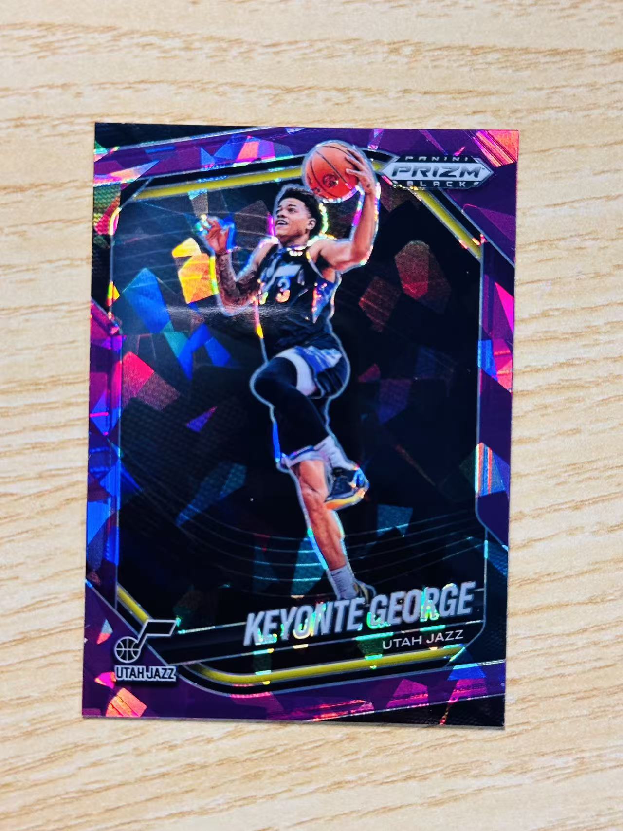 2024-25 Panini Prizm Keyonte George 嘿嘿代卖 基昂特 乔治 紫碎冰 149编 爵士 收藏必备