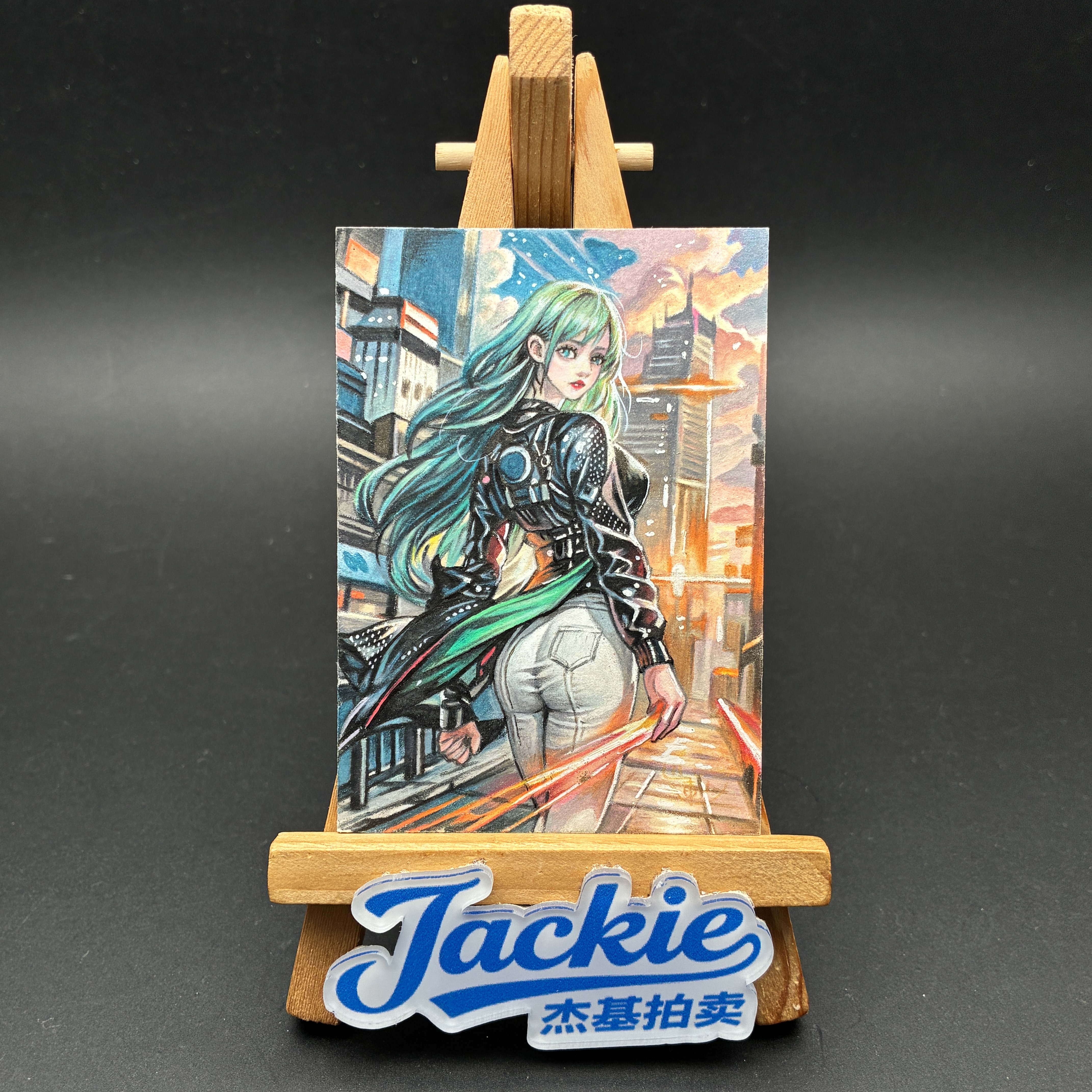 【Jackie杰基】匠魂轩工作室 及时行乐系列 手绘卡 1/1 画师:南枝(迷途)
