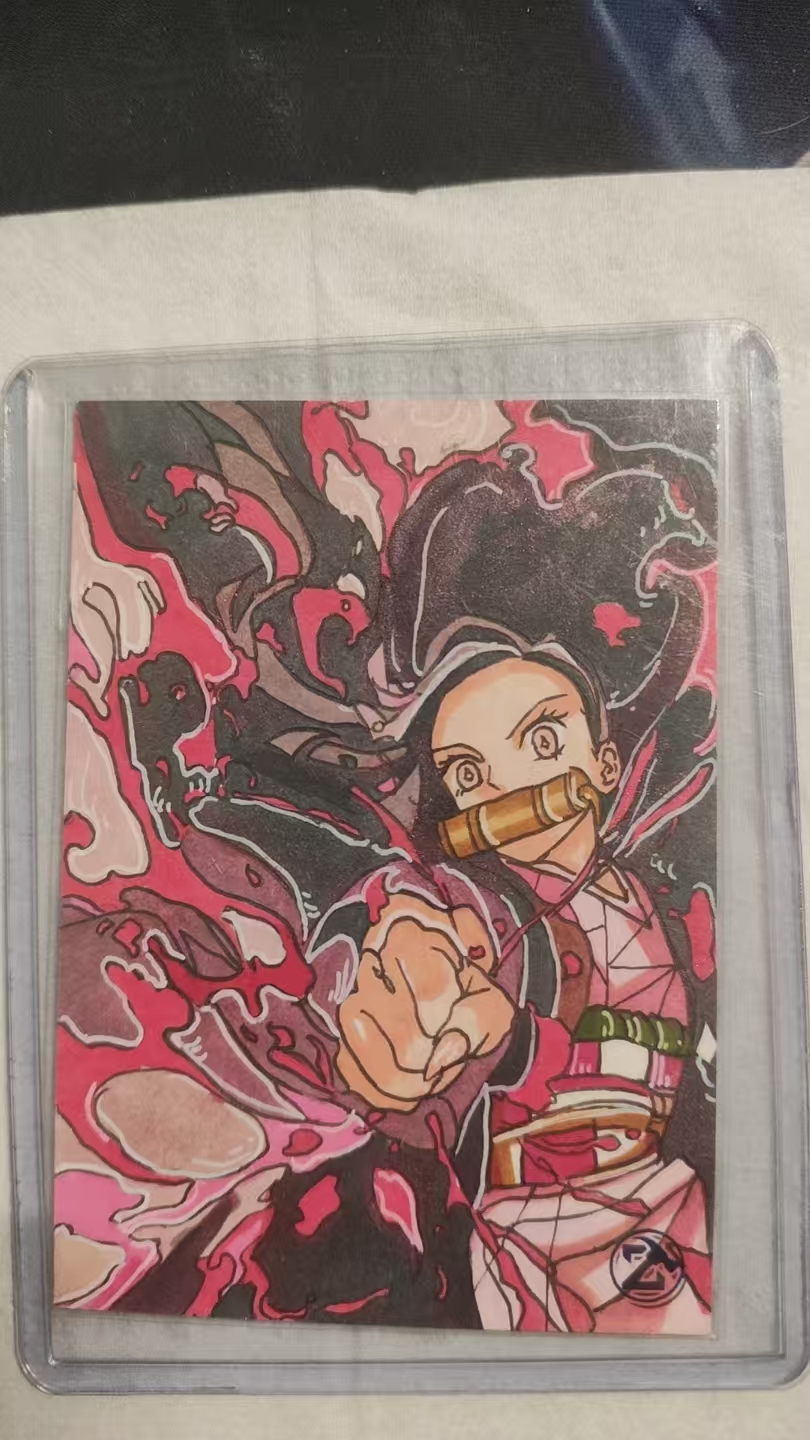 鬼灭之刃精品手绘--画师:时光--祢豆子