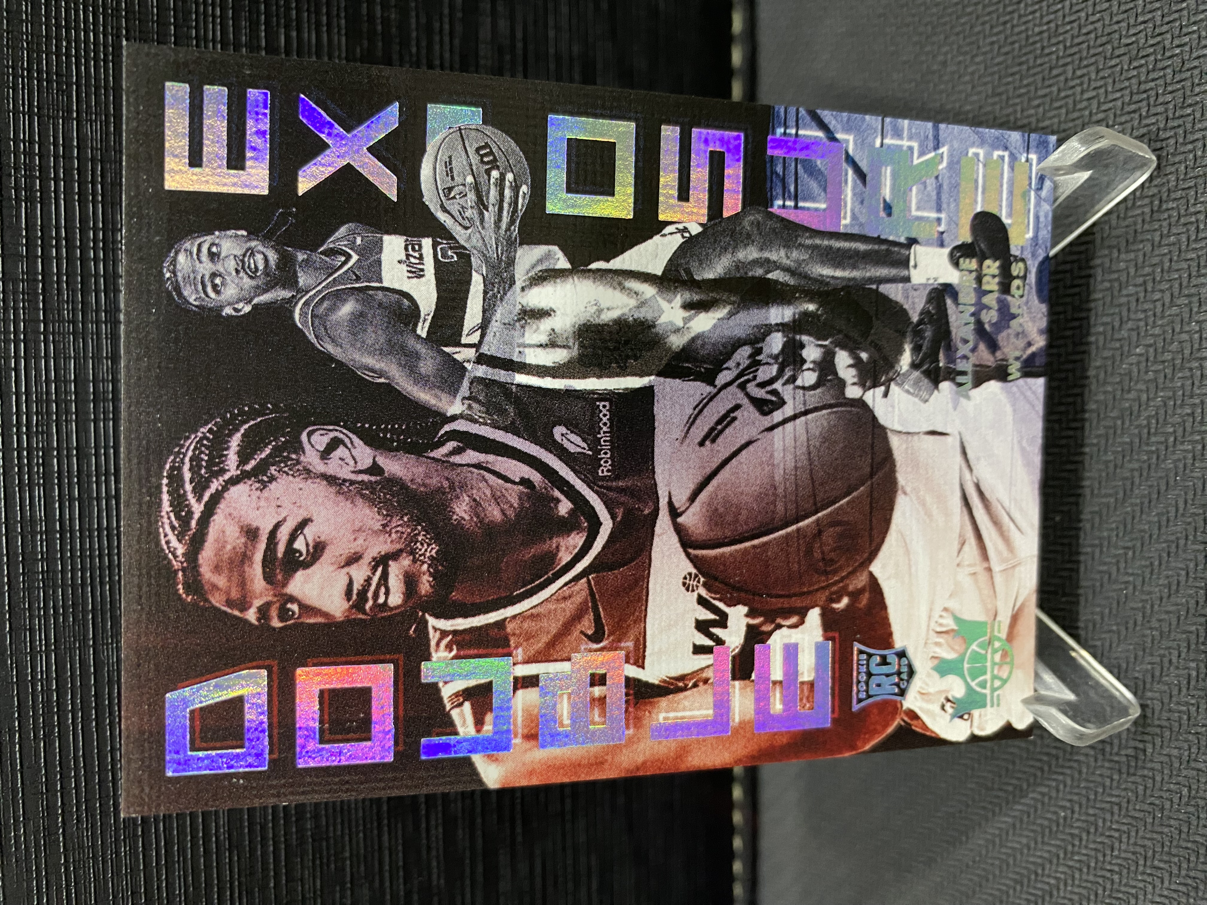 2024-25 Panini Court Kings Alex Sarr RC 油画 新秀 萨尔 双重曝光 特卡 银平行 125编 卡品如图 收藏必备 -老道-【乌苏拍卖】