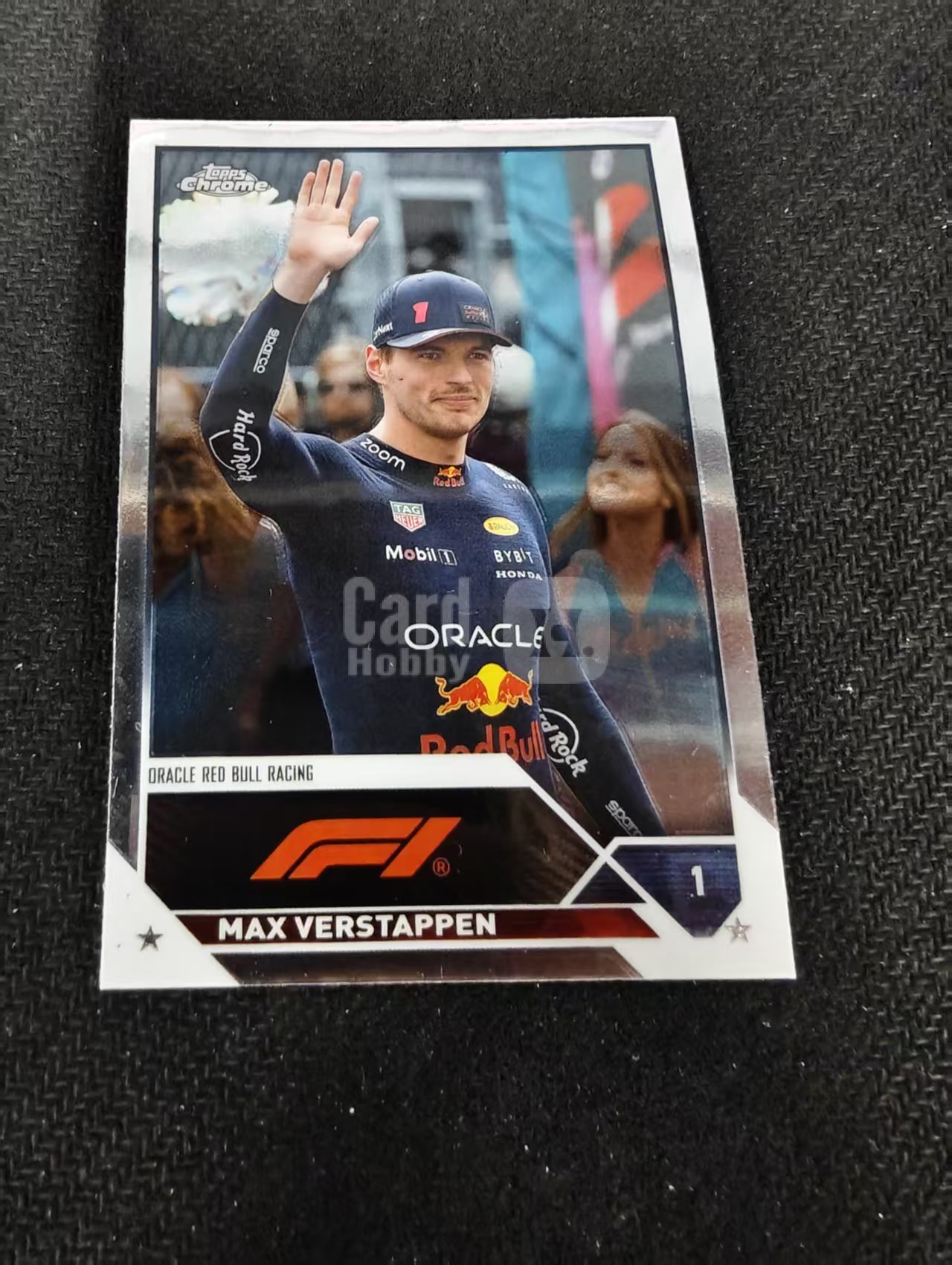 2023 Topps Chrome F1 Max Verstappen 维斯塔潘 红牛 划痕 边角瑕疵 #3