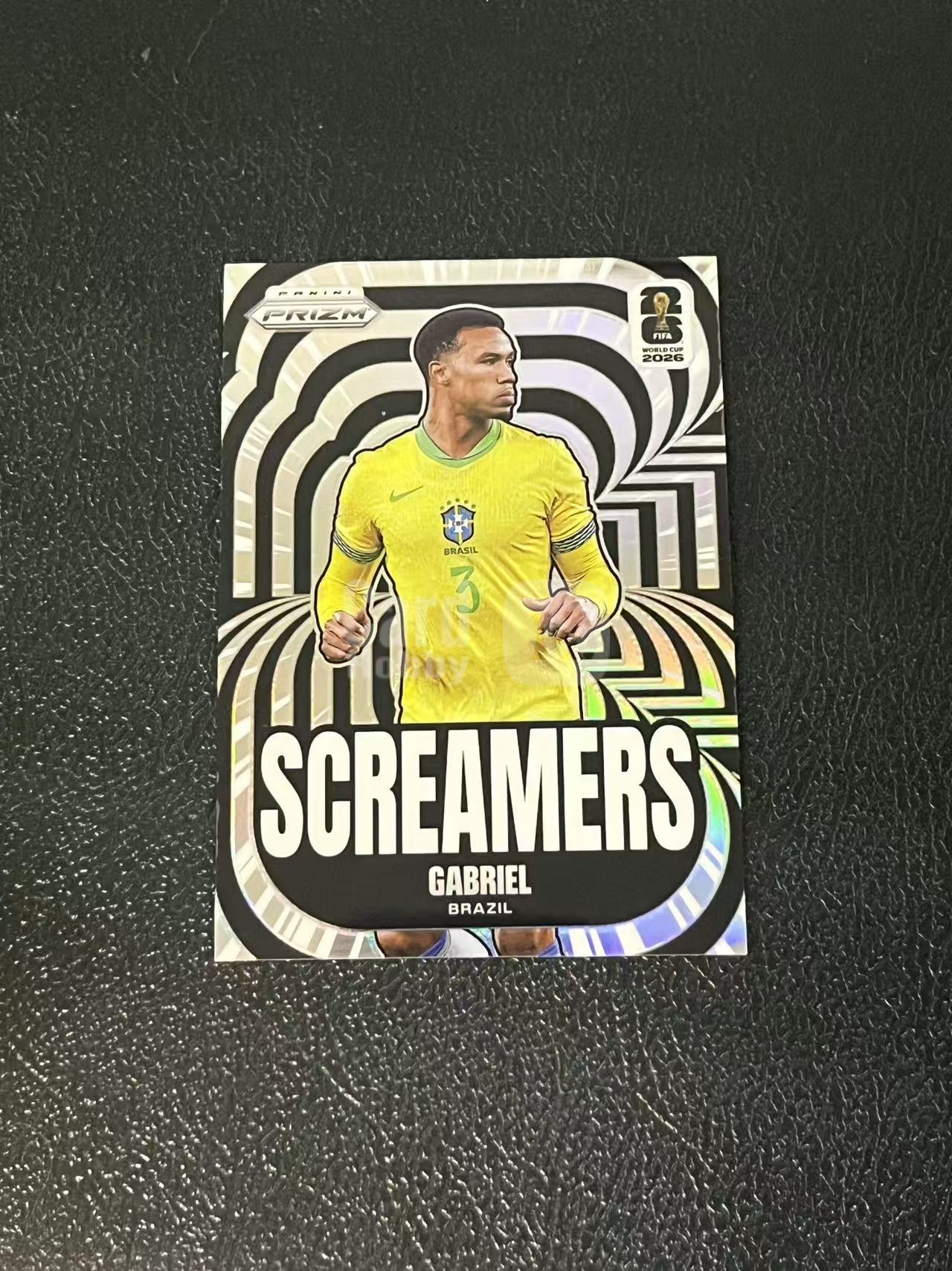 2026 Panini World Cup Prizm Gabriel 加布里埃尔 阿森纳 特卡 巴西 世界杯 银折 实卡精美 卡品如图 LA-5