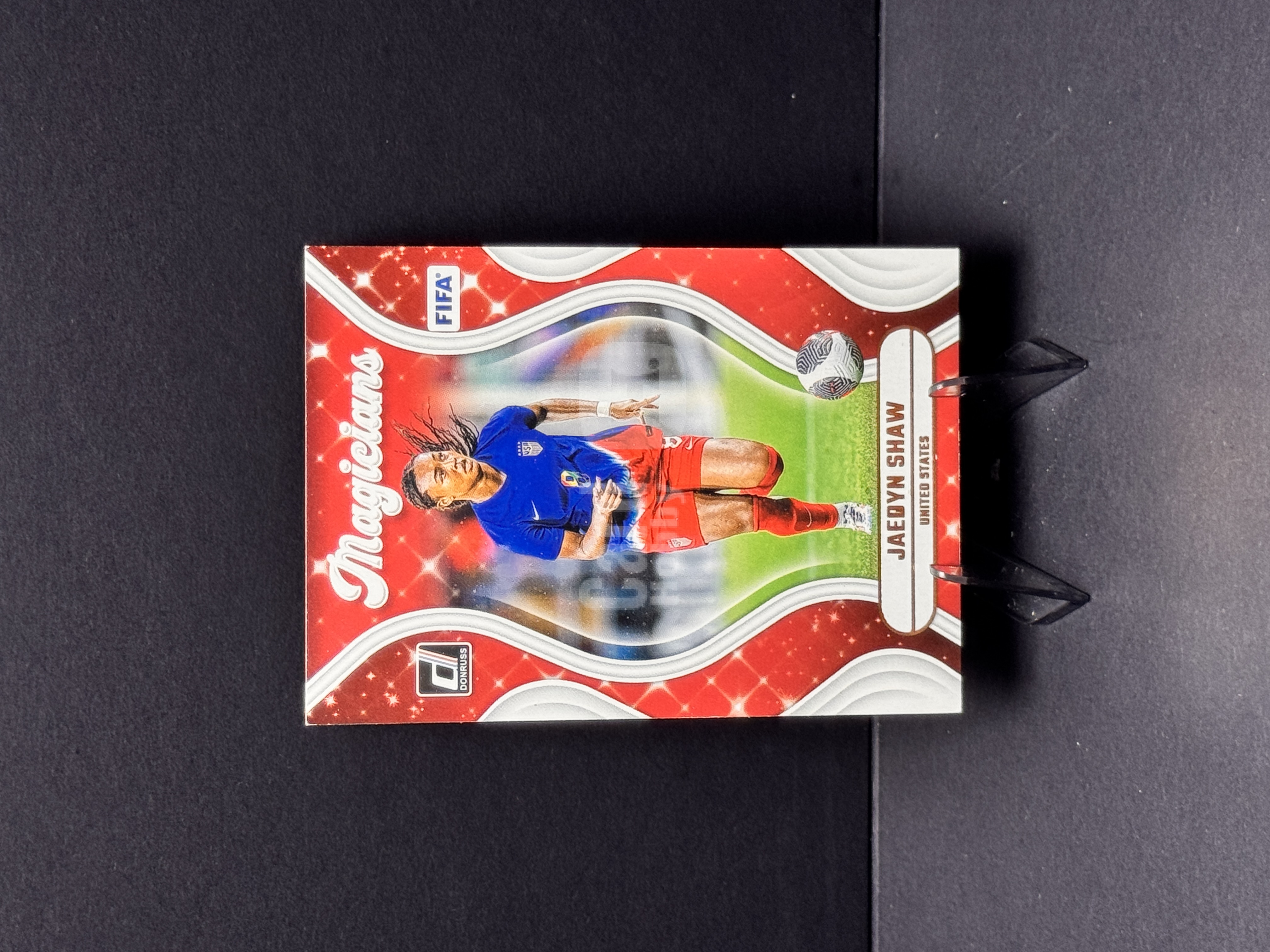 2024-25 Panini FIFA Donruss Jaedyn Shaw 杜蕾斯 杰登 肖 美国 女足 Magicians 魔术师特卡 实卡精美 收藏必备 卡品如图【代卖】 AC2-3