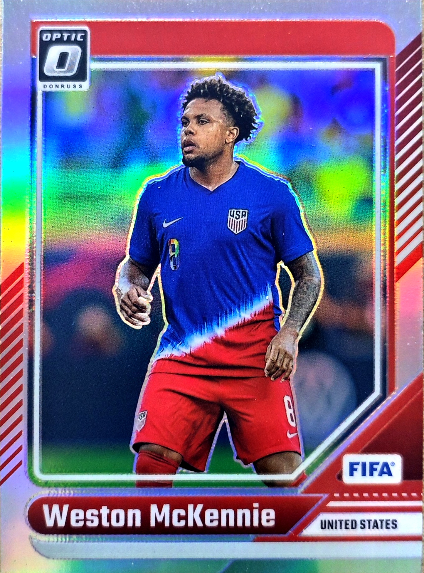 2023-24 Panini Donruss Weston McKennie 麦肯尼 尤文图斯 美国