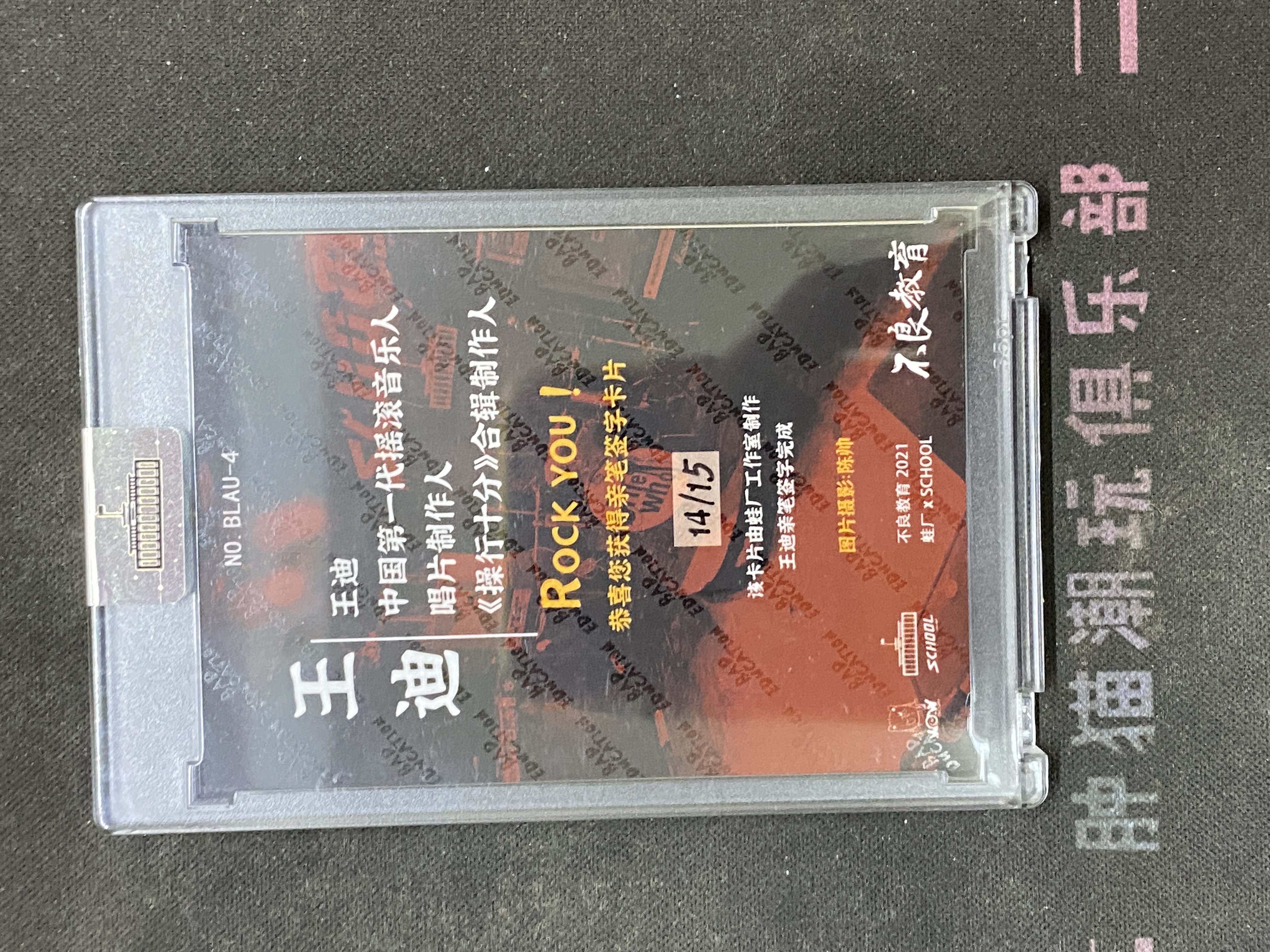 肿猫拍卖1106A1375: 2021 不良教育 王迪 15编 签字 卡签 原封砖 不累计1638